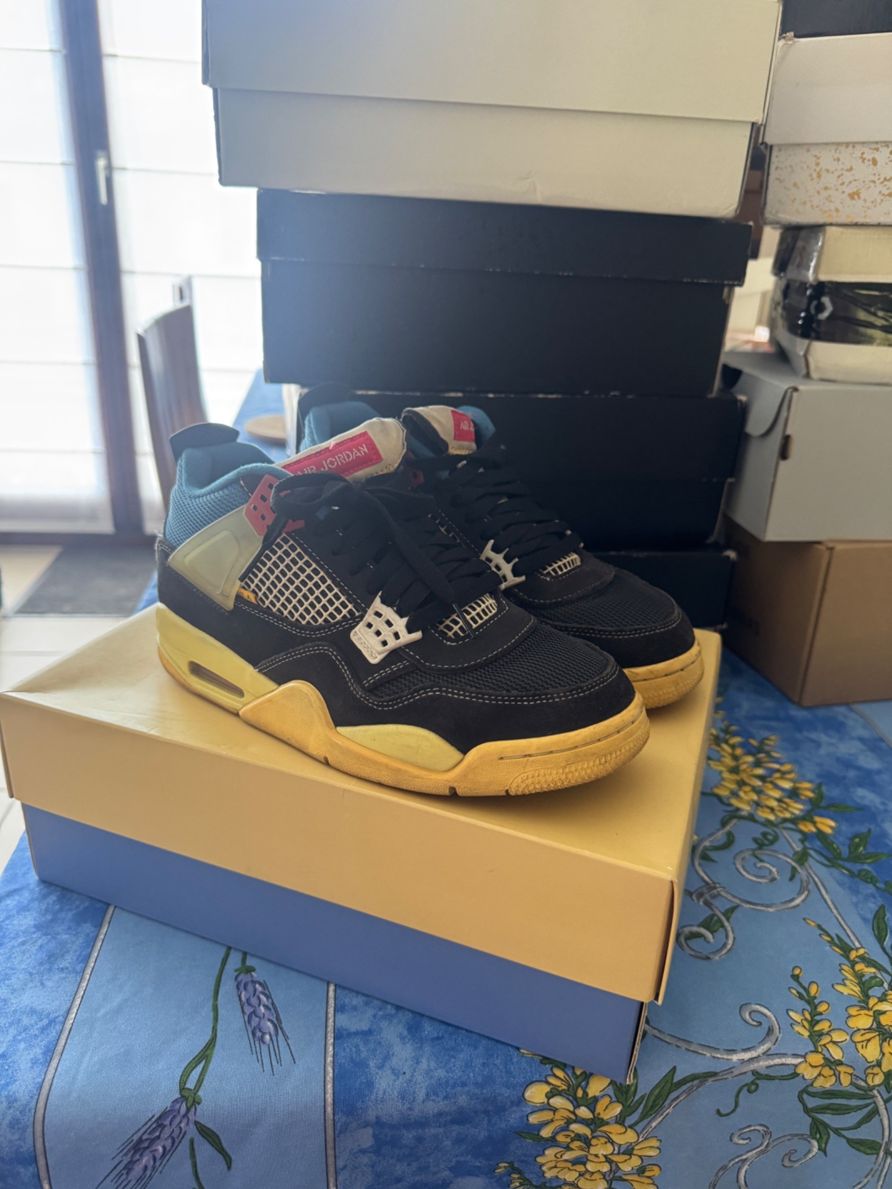 Photo de Air Jordan 4 Retro Union Black
