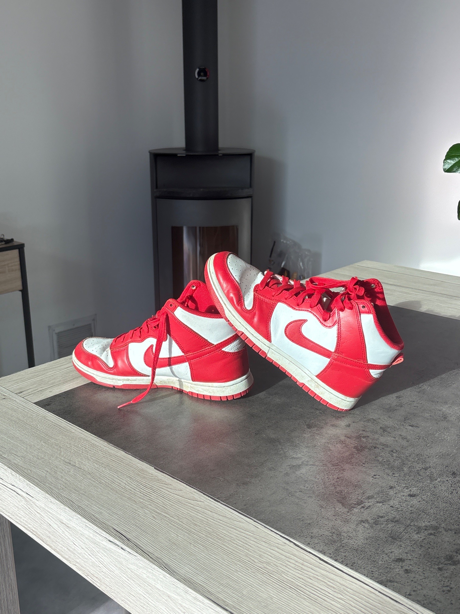 Photo de Nike Dunk High University Red/White