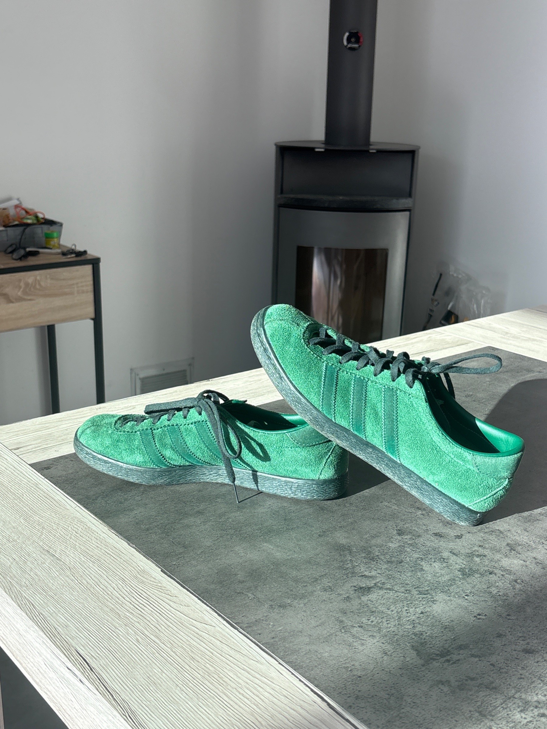 Photo de Adidas Gazelle Green/Green