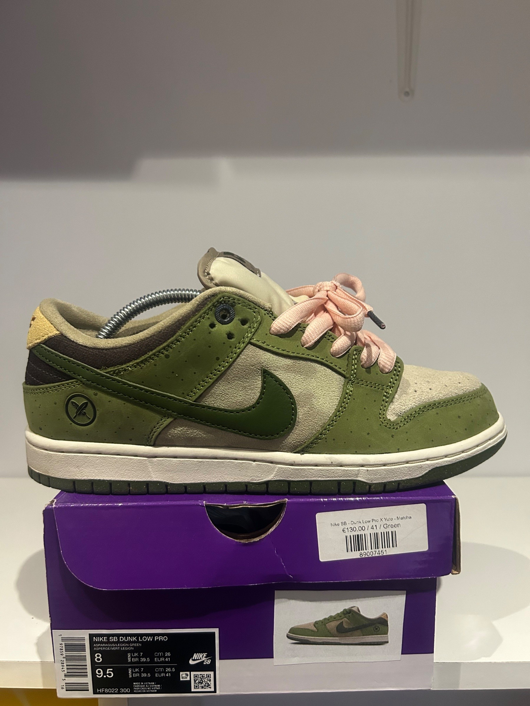 Photo de Nike SB Dunk Low Yuto Horigome Matcha
