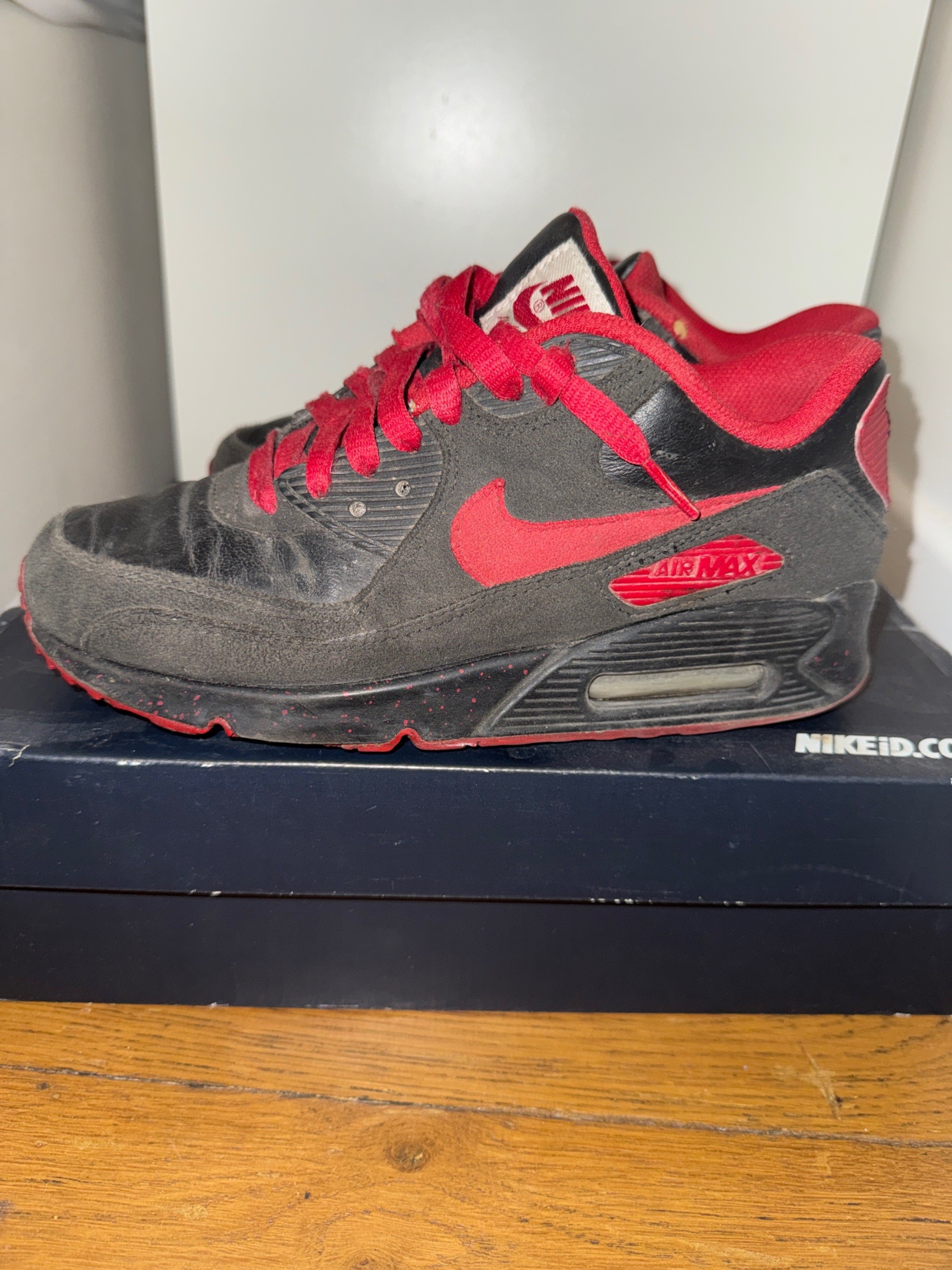 Photo de Air Max 90 NIKEiD Black/Red