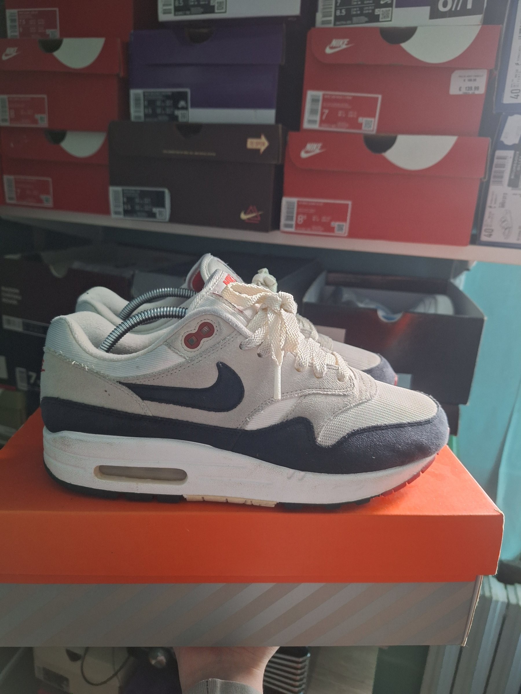 Photo de Nike Air Max 1 Anniversary Obsidian White/Dark Obsidian