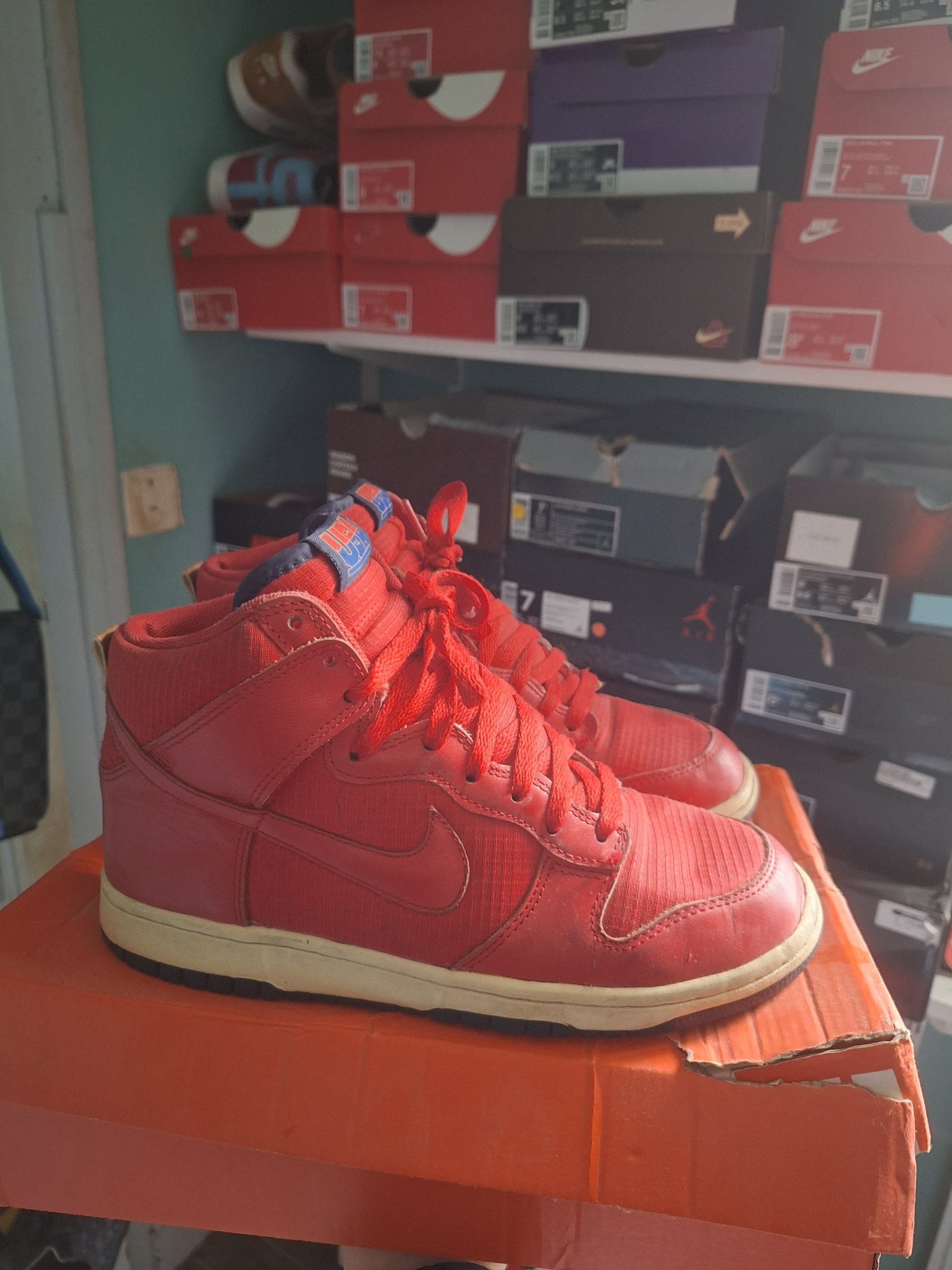 Photo de Nike Dunk High USA Varsity Red/University Red