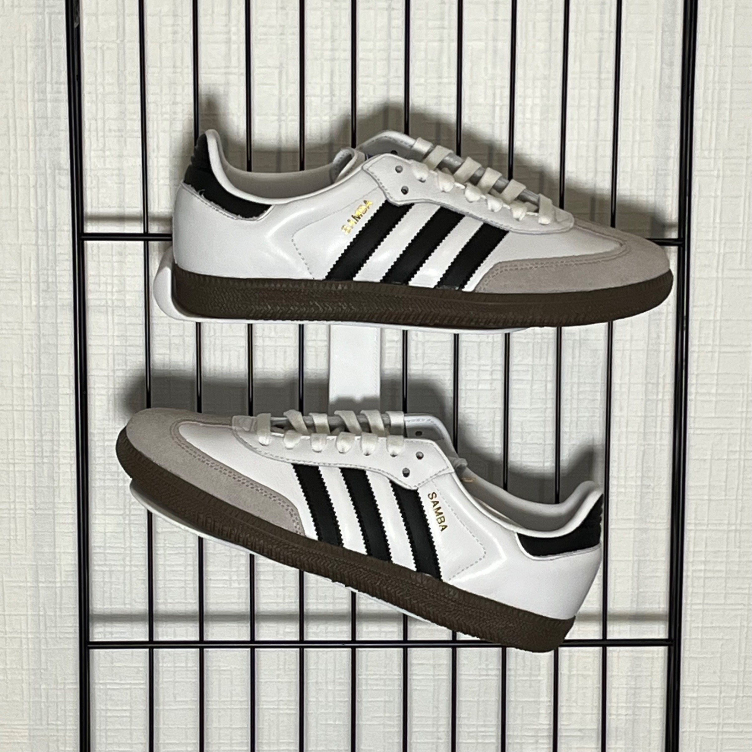 Photo de adidas Samba OG White/Black/Gum