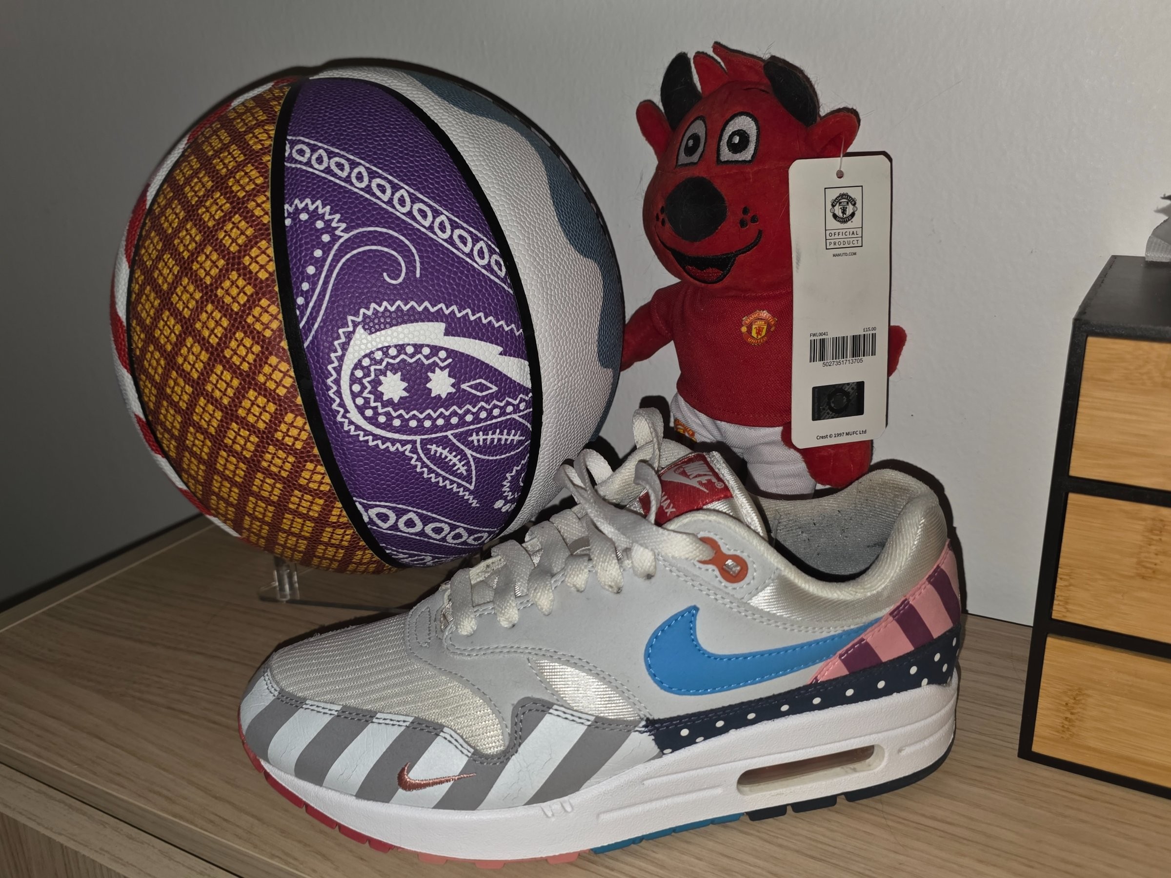 Photo de Nike Air Max 1 Parra Multicolore