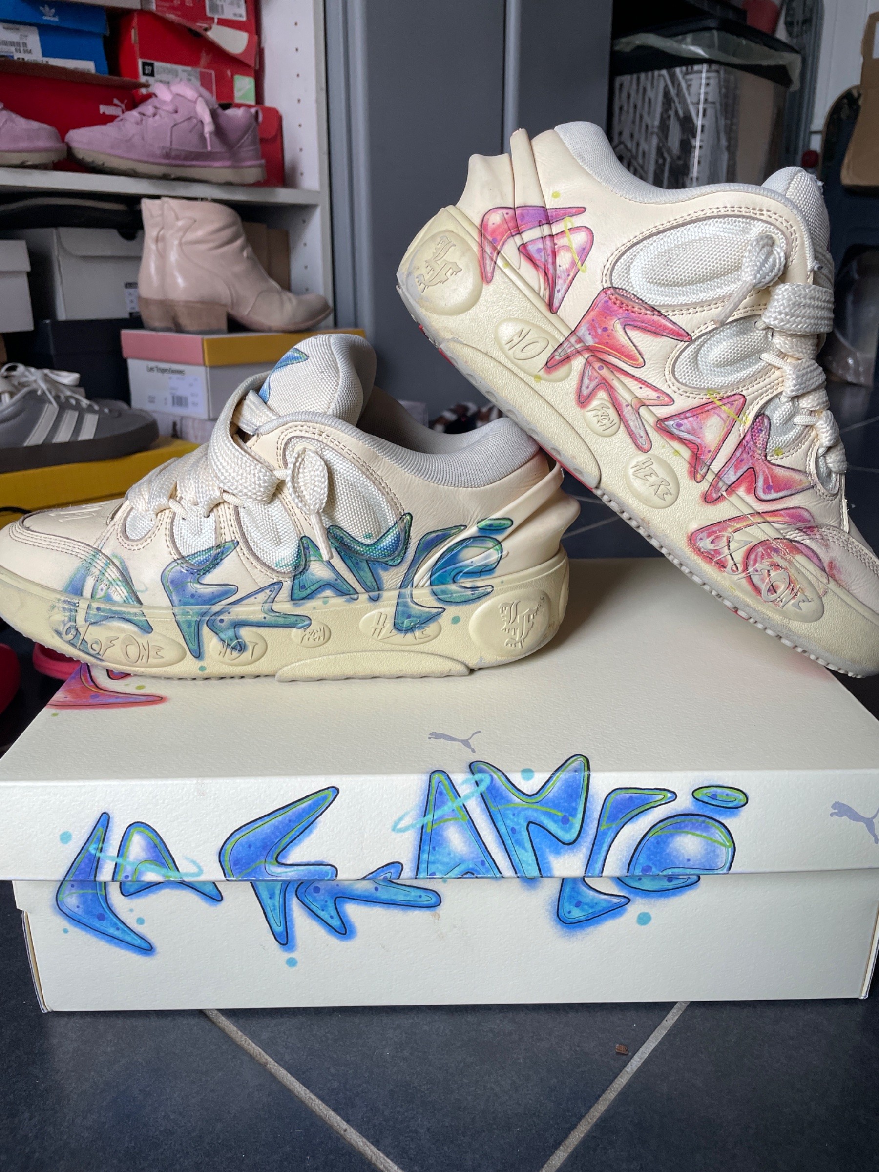 Photo de Puma La France Airbrush Creamy Vanilla-Desert Dust