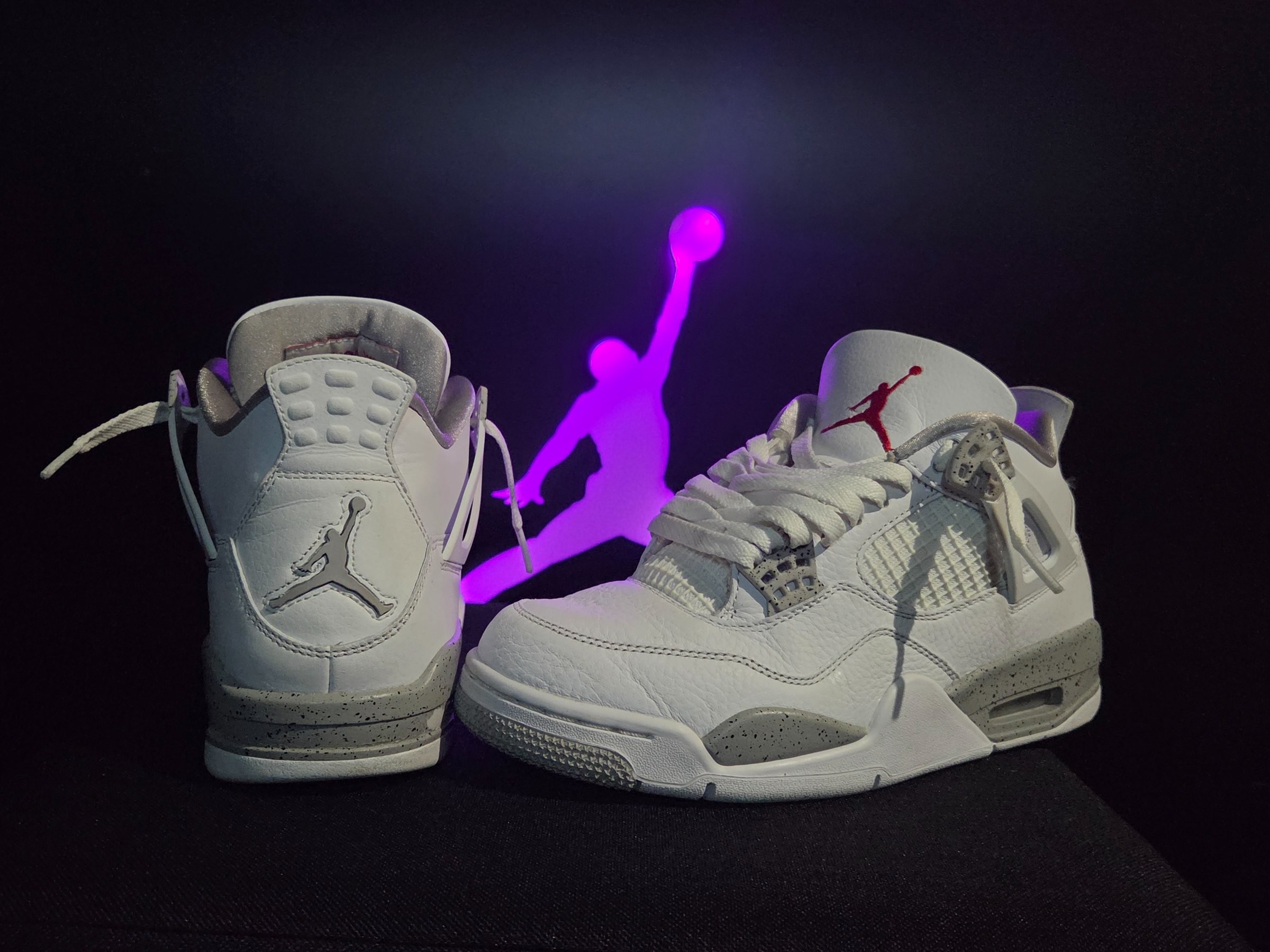Photo de Air Jordan 4 Retro White Oreo