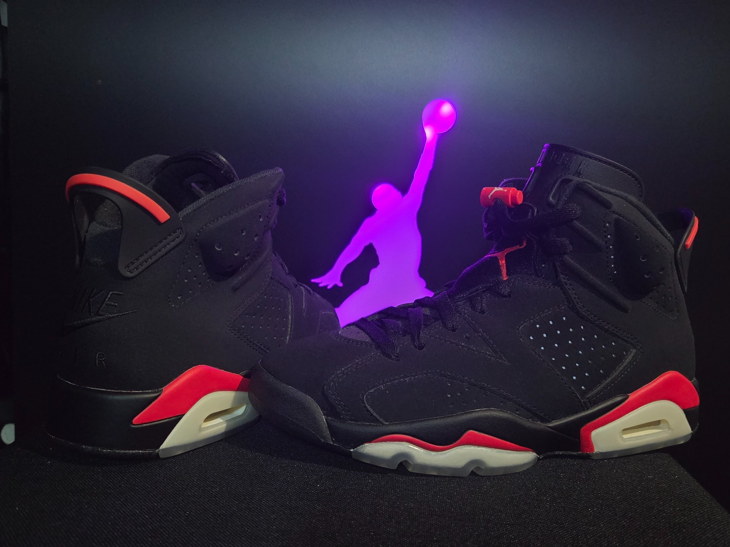 Photo de Air Jordan 6 Retro Black/Infrared (Infrared 6)
