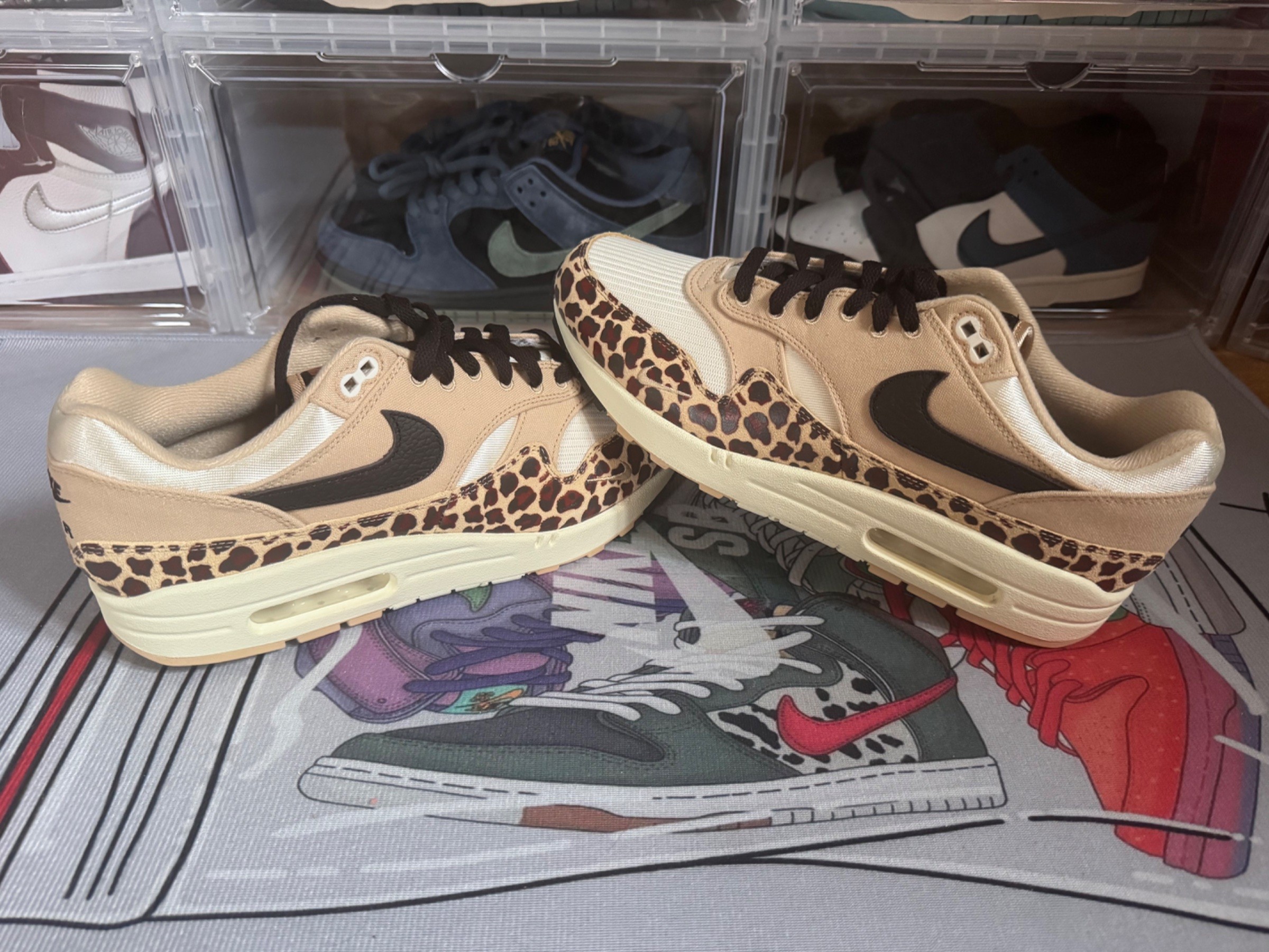 Photo de Nike Air Max 1 87 sésame/Leopard Sesame/Velvet Brown/Coconut Milk