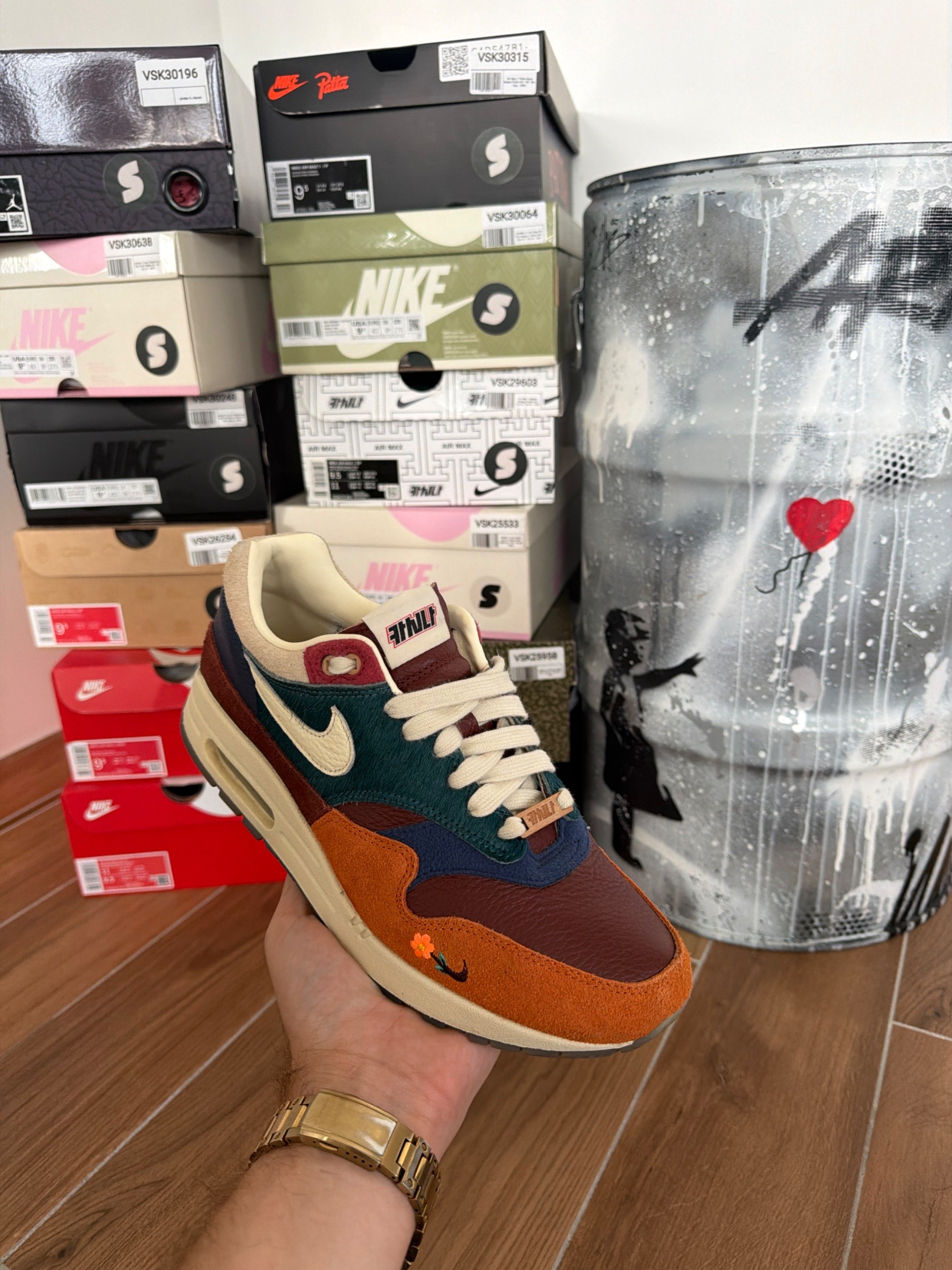 Photo de Nike Air Max 1 SP Sport Spice/Coconut Milk (Patta)