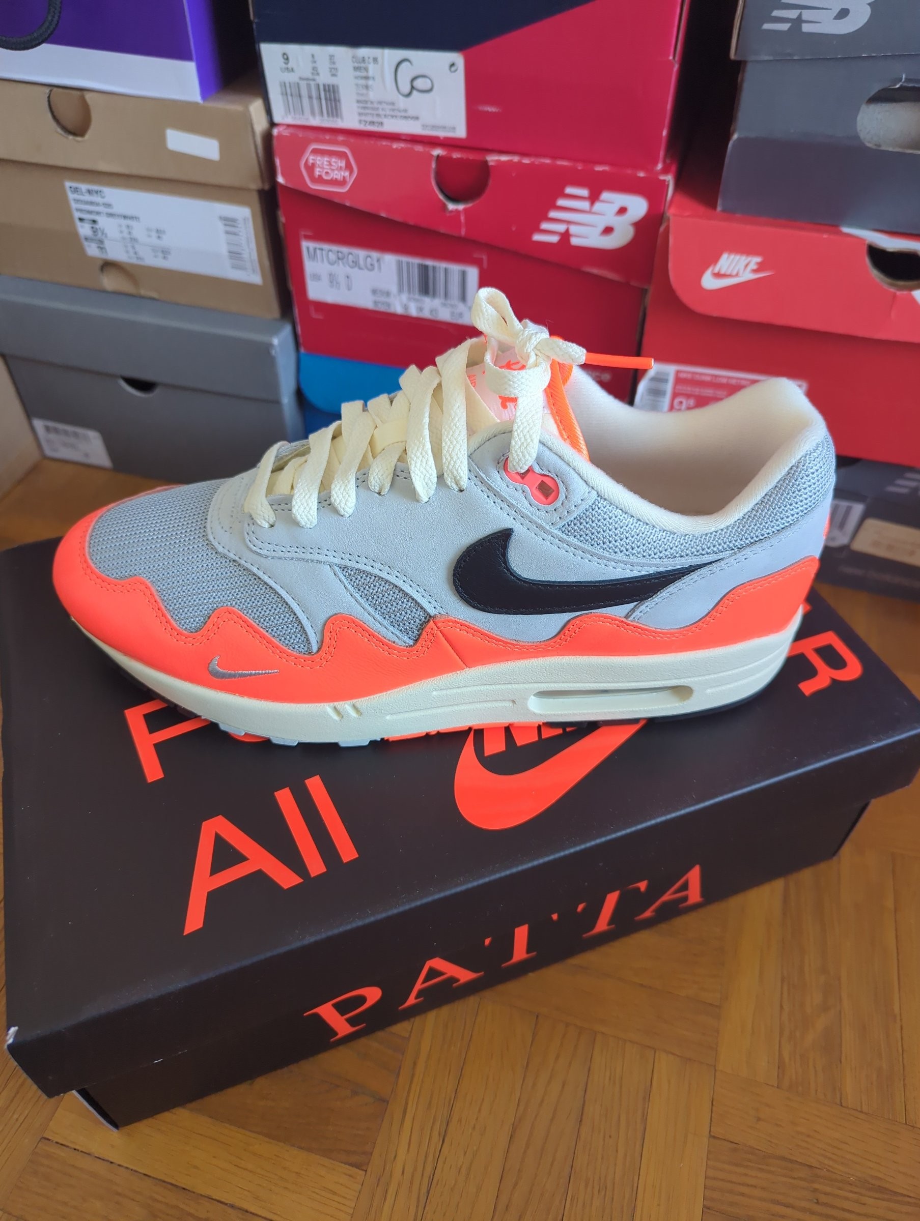 Photo de Nike Air Max 1 Patta Hyper Crimson/Black (Cloud)