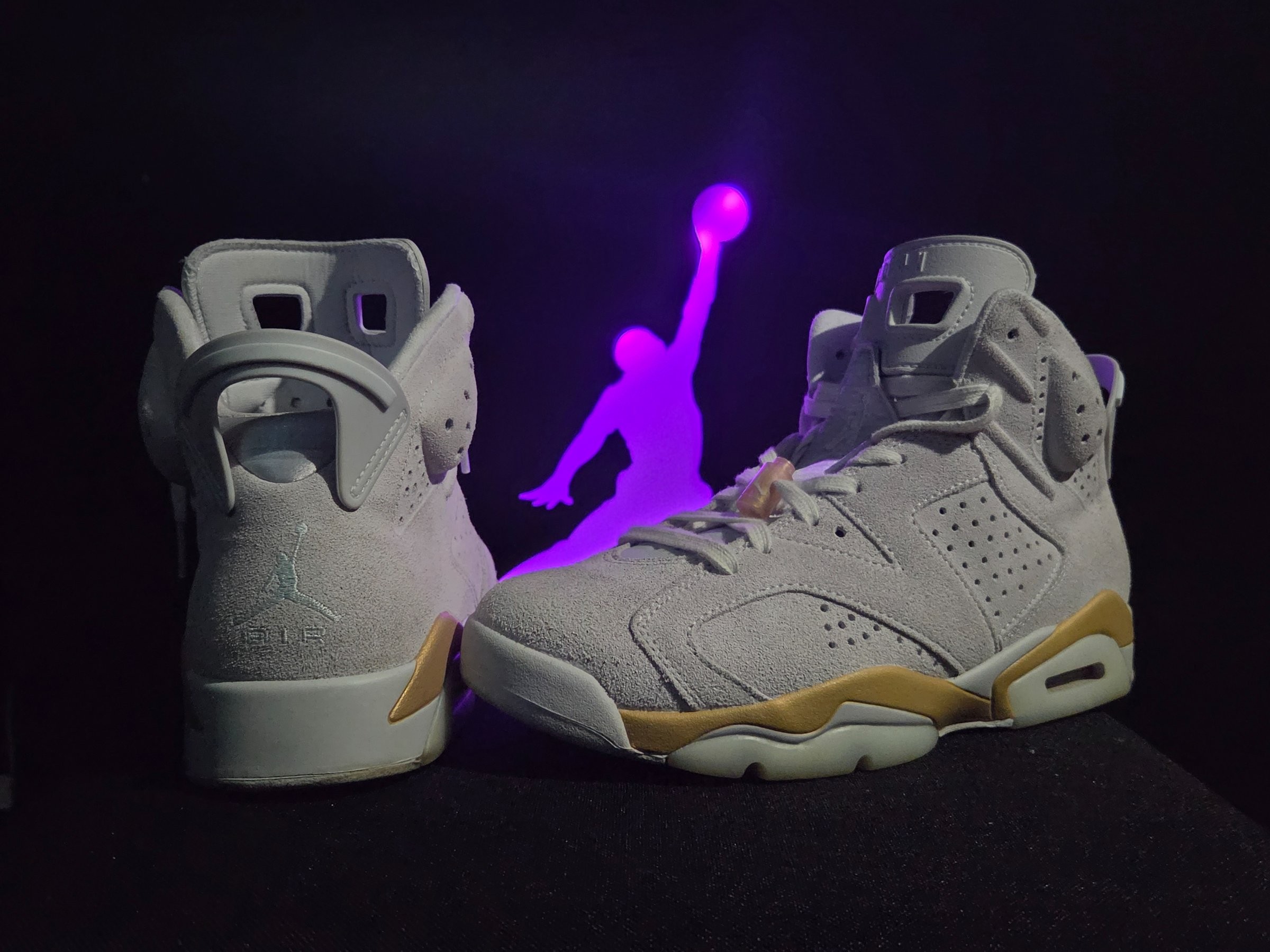 Photo de Air jordan retro Air jordan 6 retro Craft Paris olympics pearl