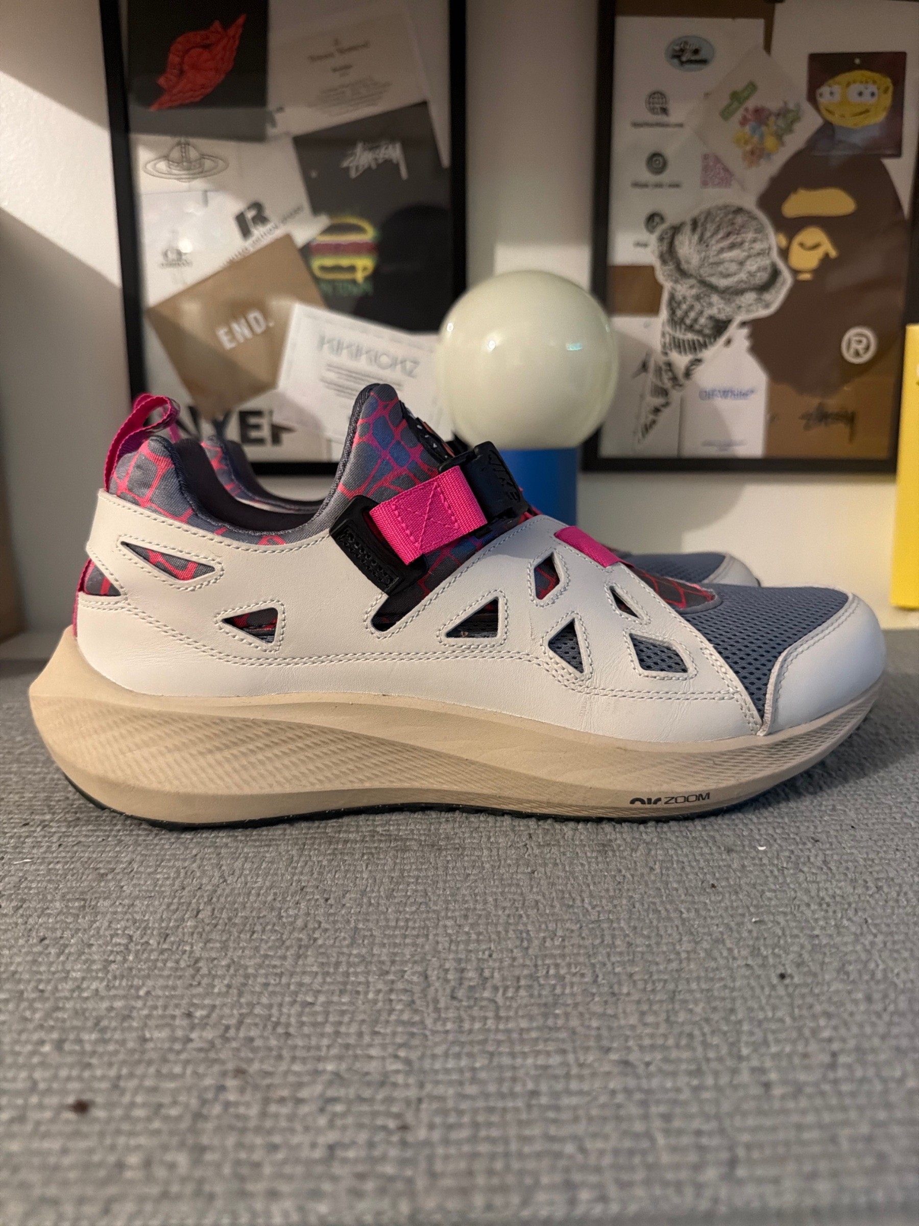 Photo de Nike Air Huarache 20Y24 Patta Running Team White Cool Grey White/Cool Grey-Sanddrift