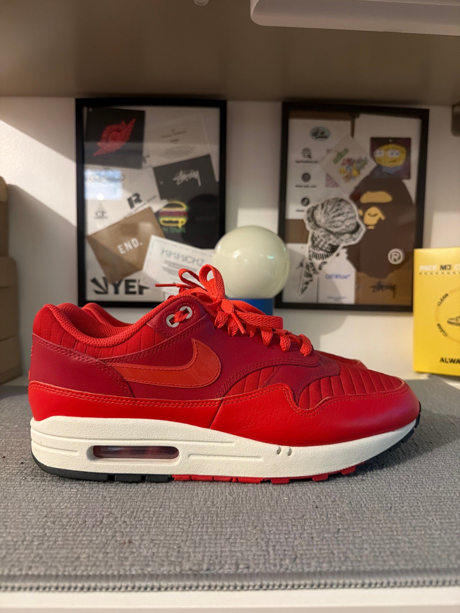 Photo de Nike Air Max 1 Gym Red Crimson Gym Red/University Red/Light Crimson/Sail