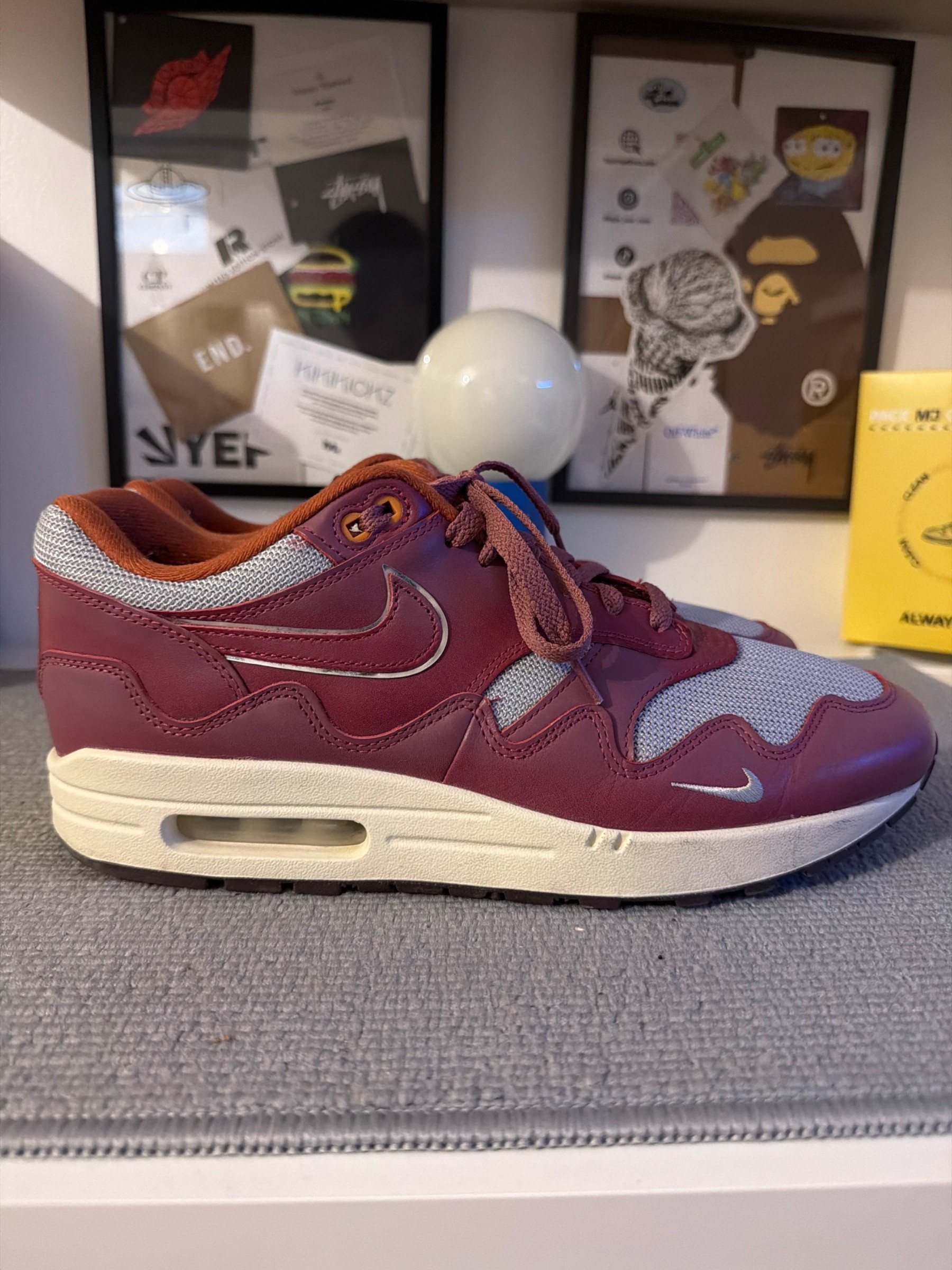 Photo de Nike Air Max 1 Patta The Next Wave Dark Russett Dark Russet/Dark Russet-Metallic Silver