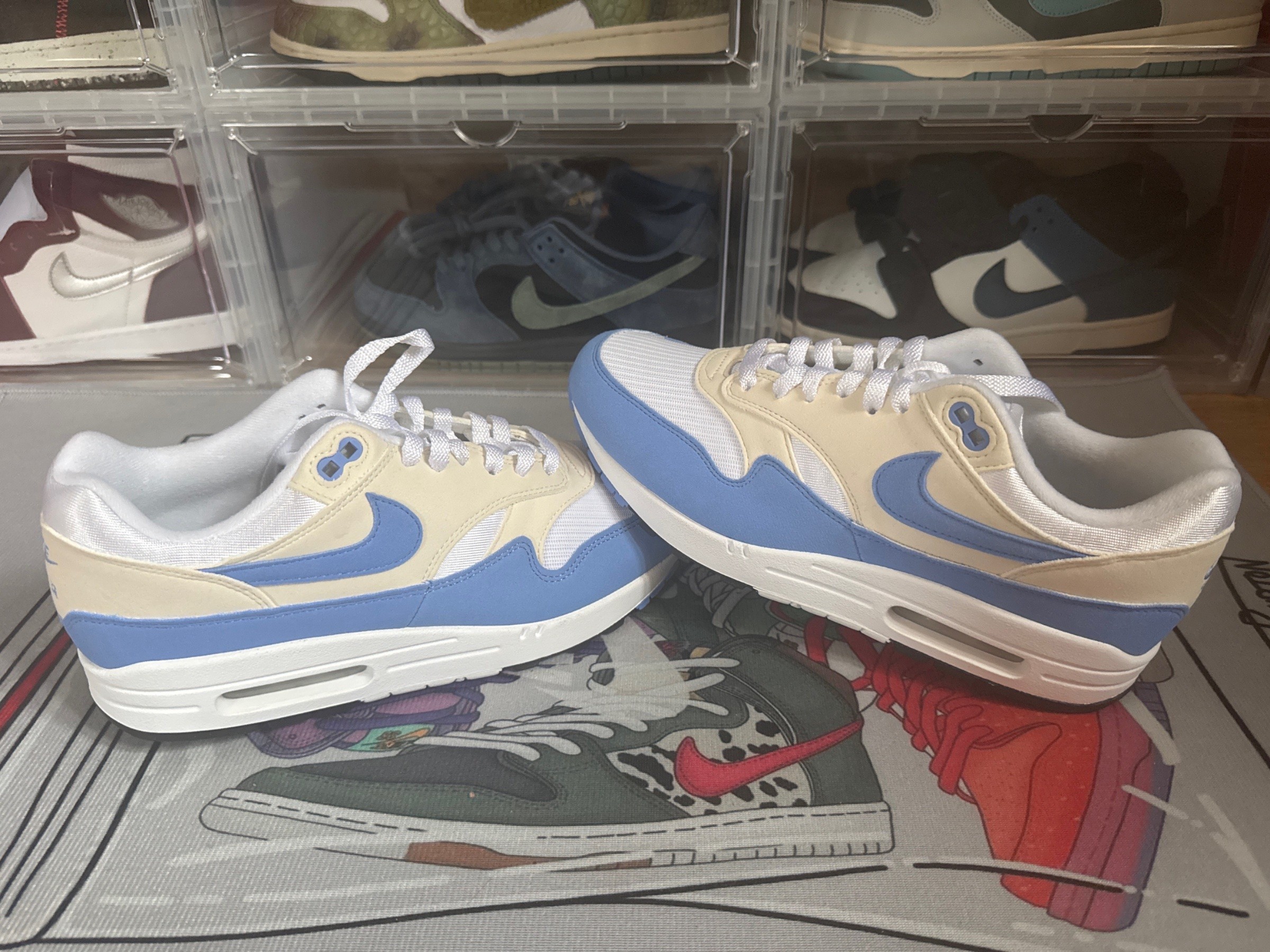 Photo de Nike Air Max 1 royal pulse White/Royal pulse/phantom