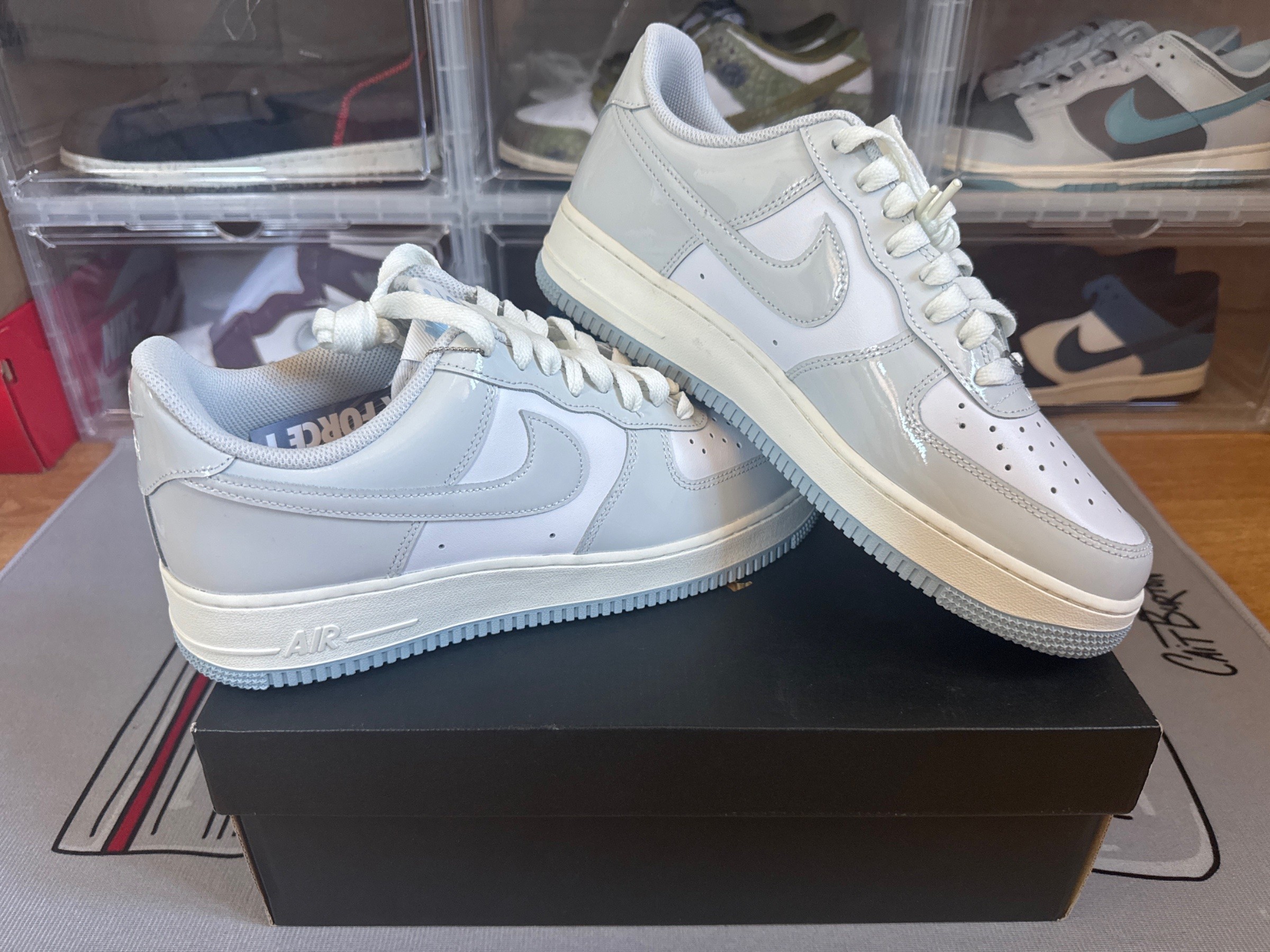 Photo de Nike Air Force 1 Low 07 Photon Dust White/Sail/Light Armony blue/Photon dust