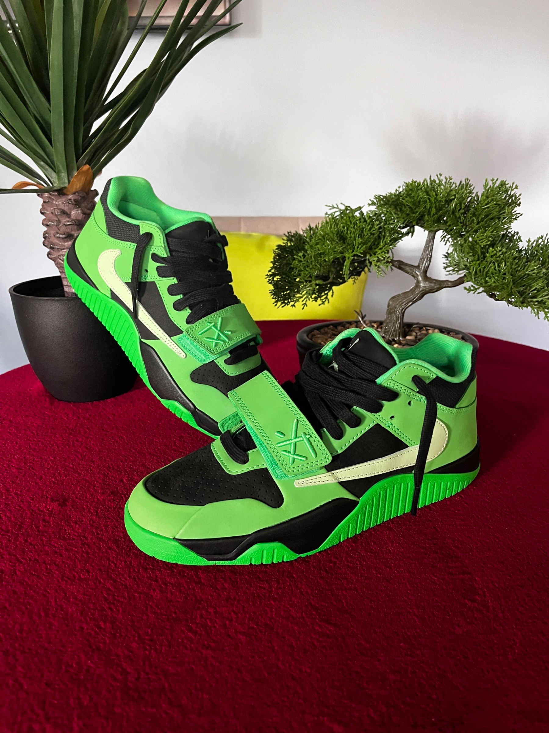 Photo de Nike Jump man jack green spark Vert ,noir