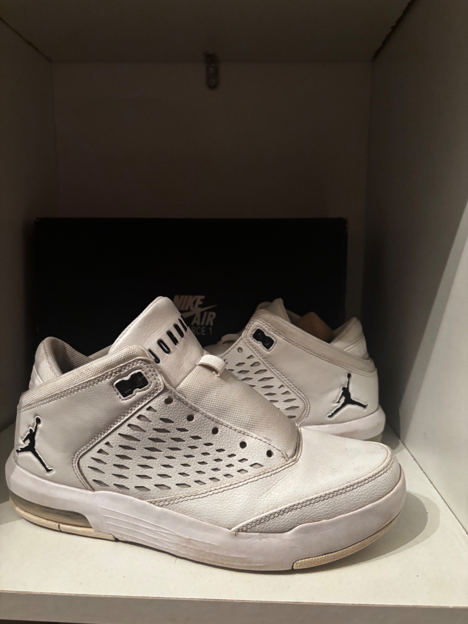 Photo de Jordan Flight Origin White/Black