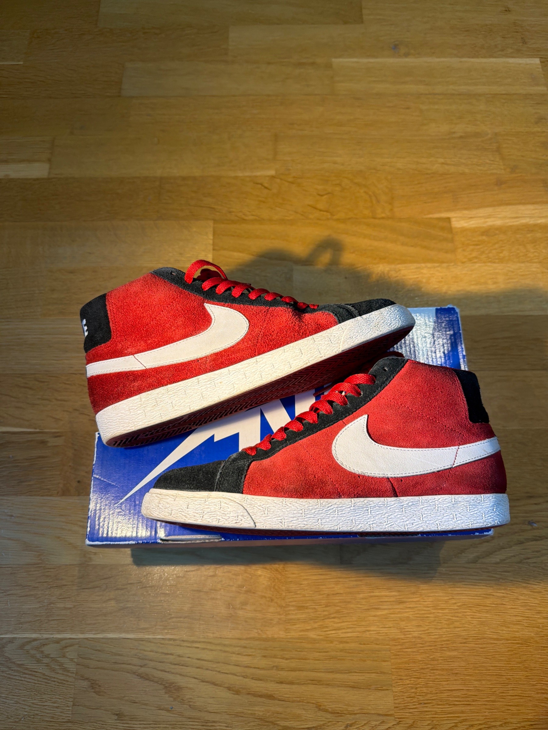 Photo de Nike Blazer SB Mid Black/White-Varsity Red