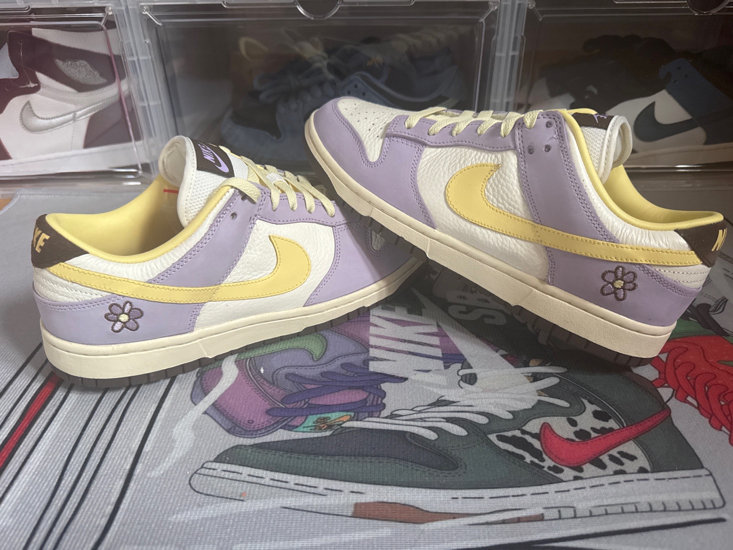 Photo de Nike Dunk Low premium lilas Lilac Bloom/Daisy