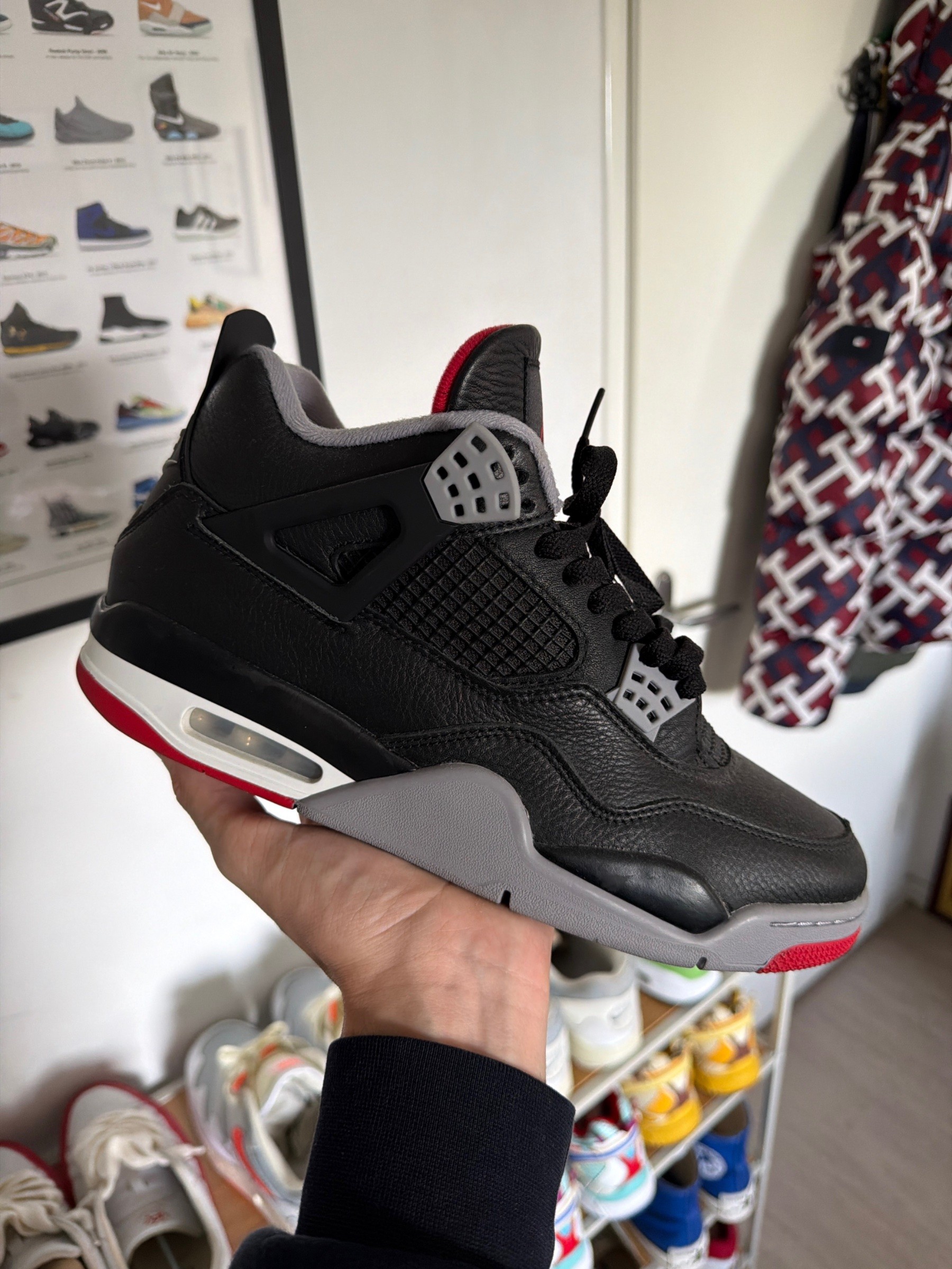 Photo de Air Jordan 4 Retro Canyon Purple/Safety Orange