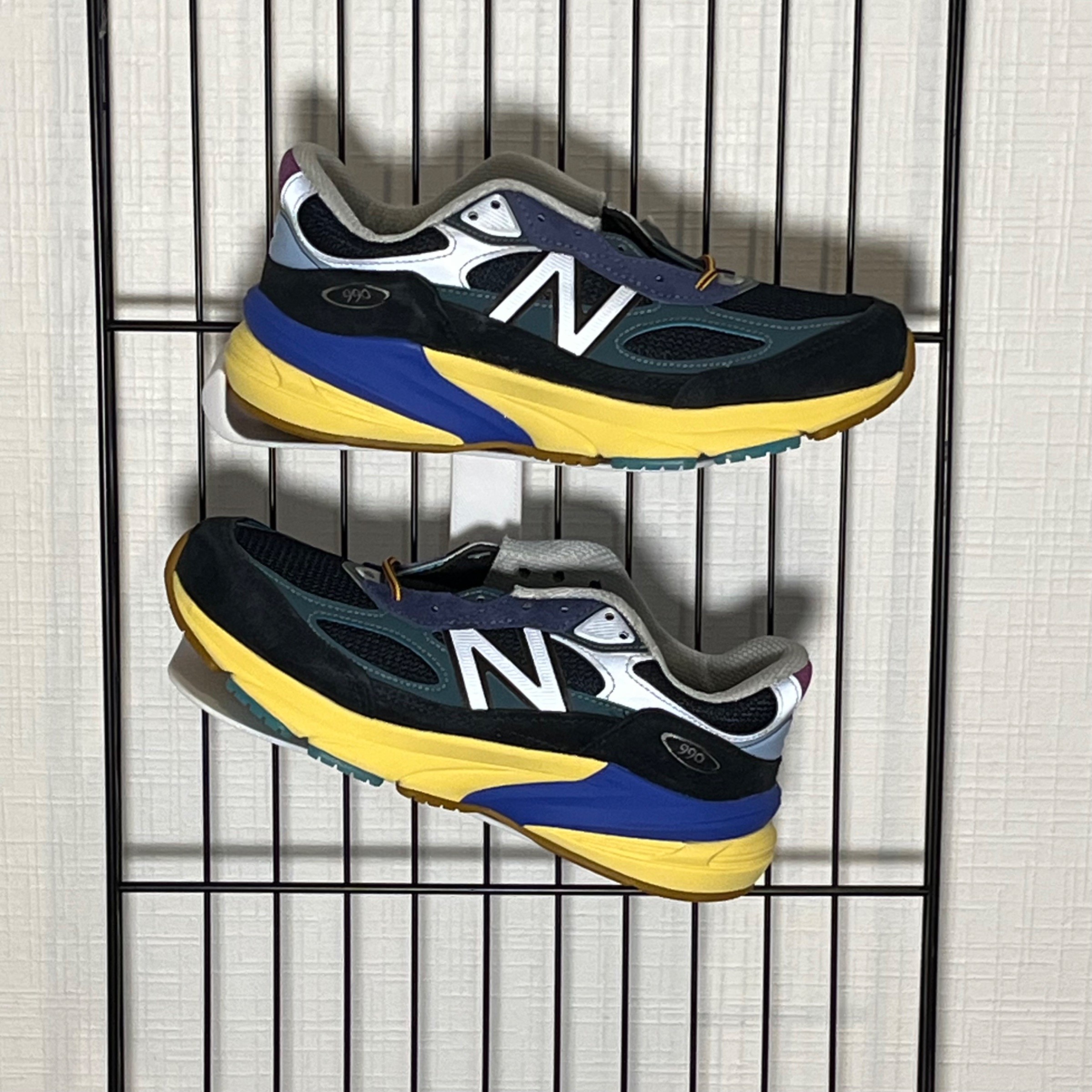 Photo de New Balance 990v6 Black/Yellow/Blue Multi