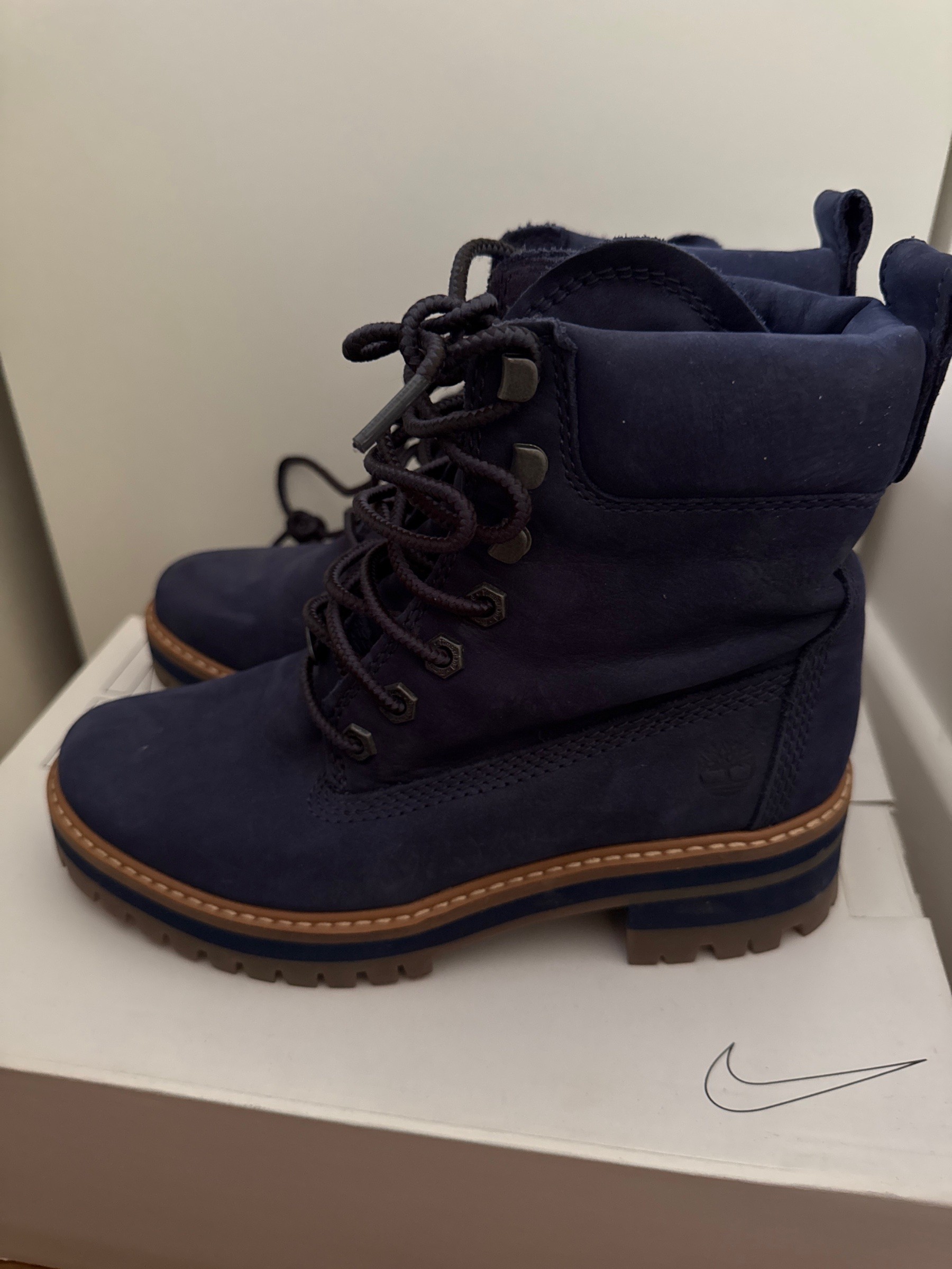 Photo de Timberland 6-Inch Premium Boot Navy Blue