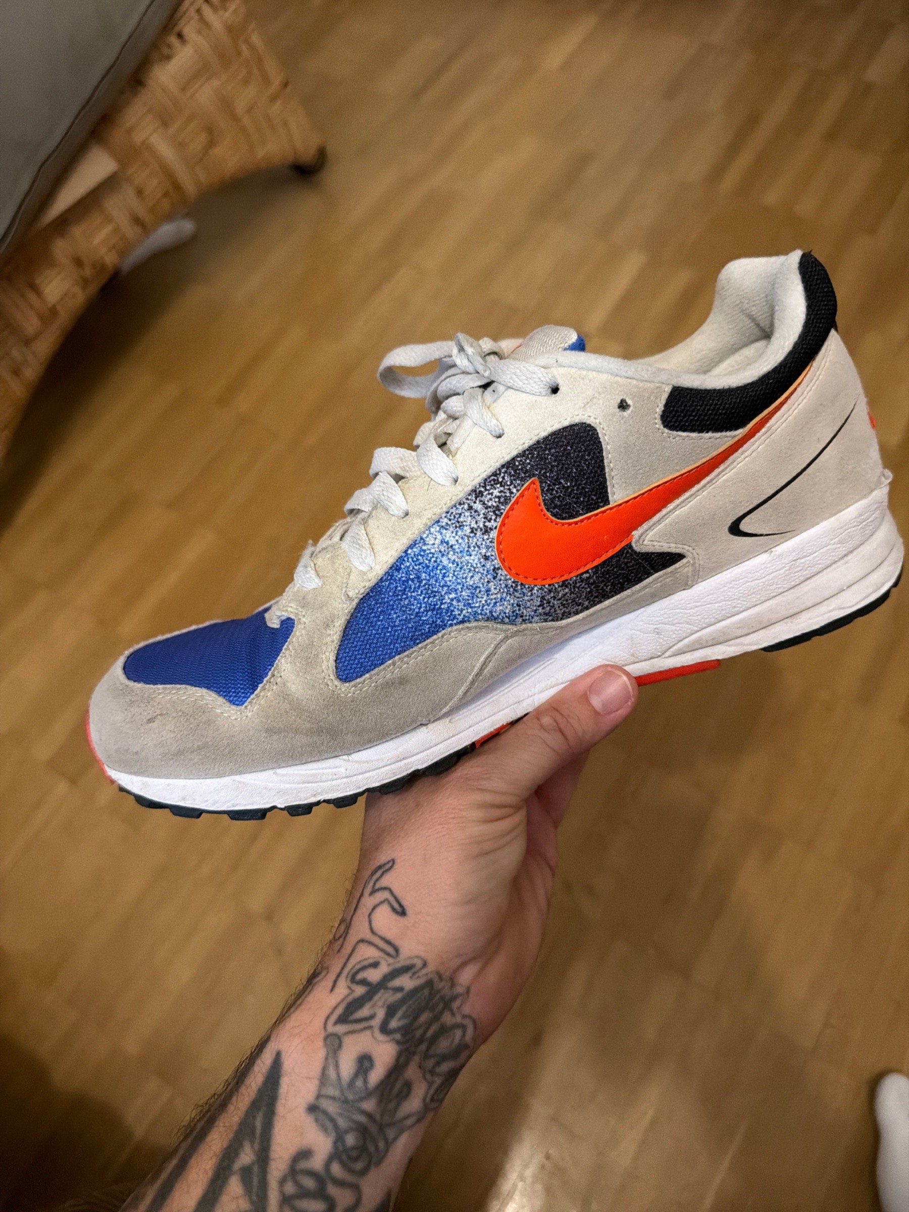 Photo de Nike Air Skylon II White/Blue/Orange/Black