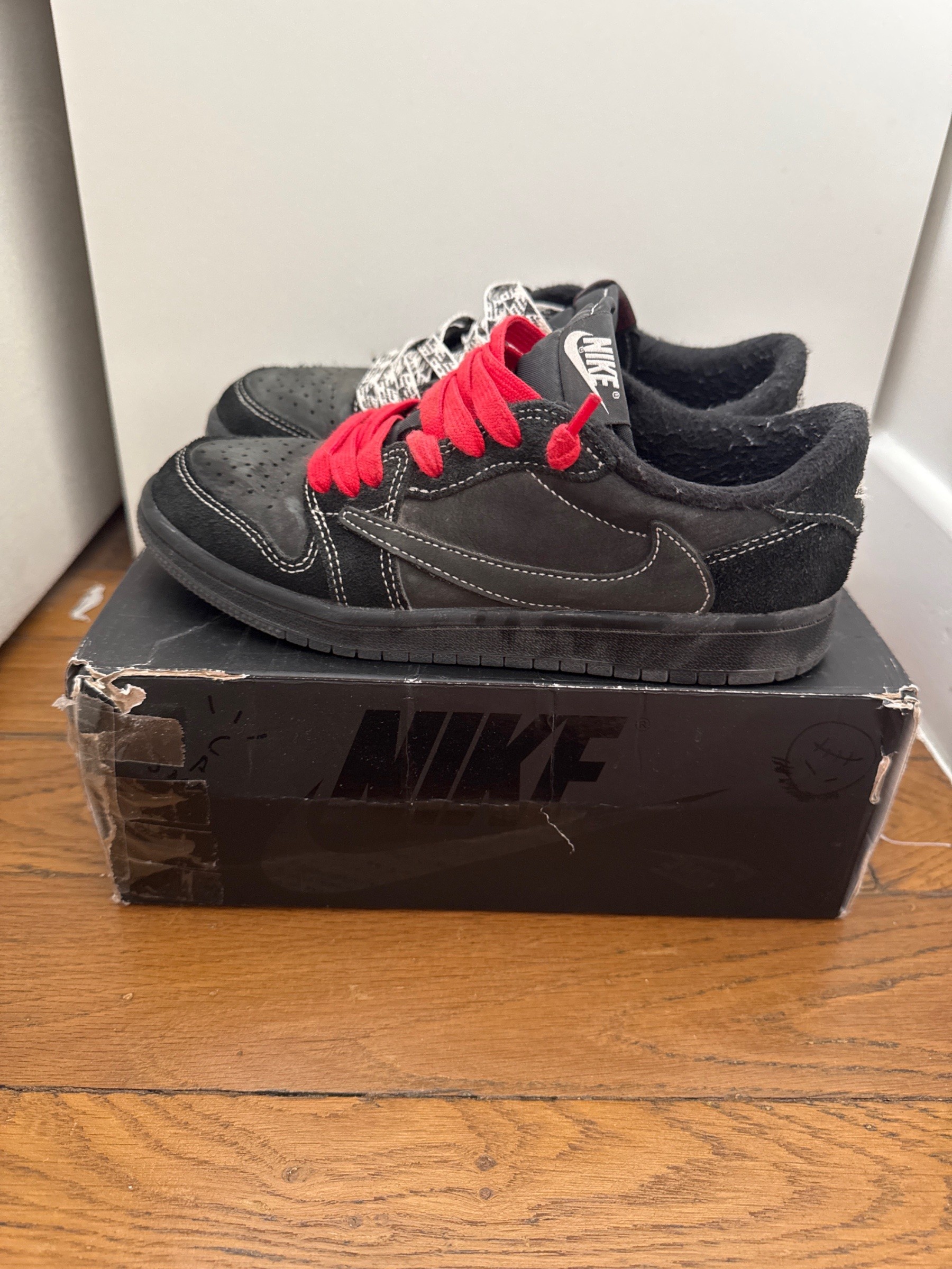 Photo de Air Jordan 1 Low OG SP Black/Phantom-Black