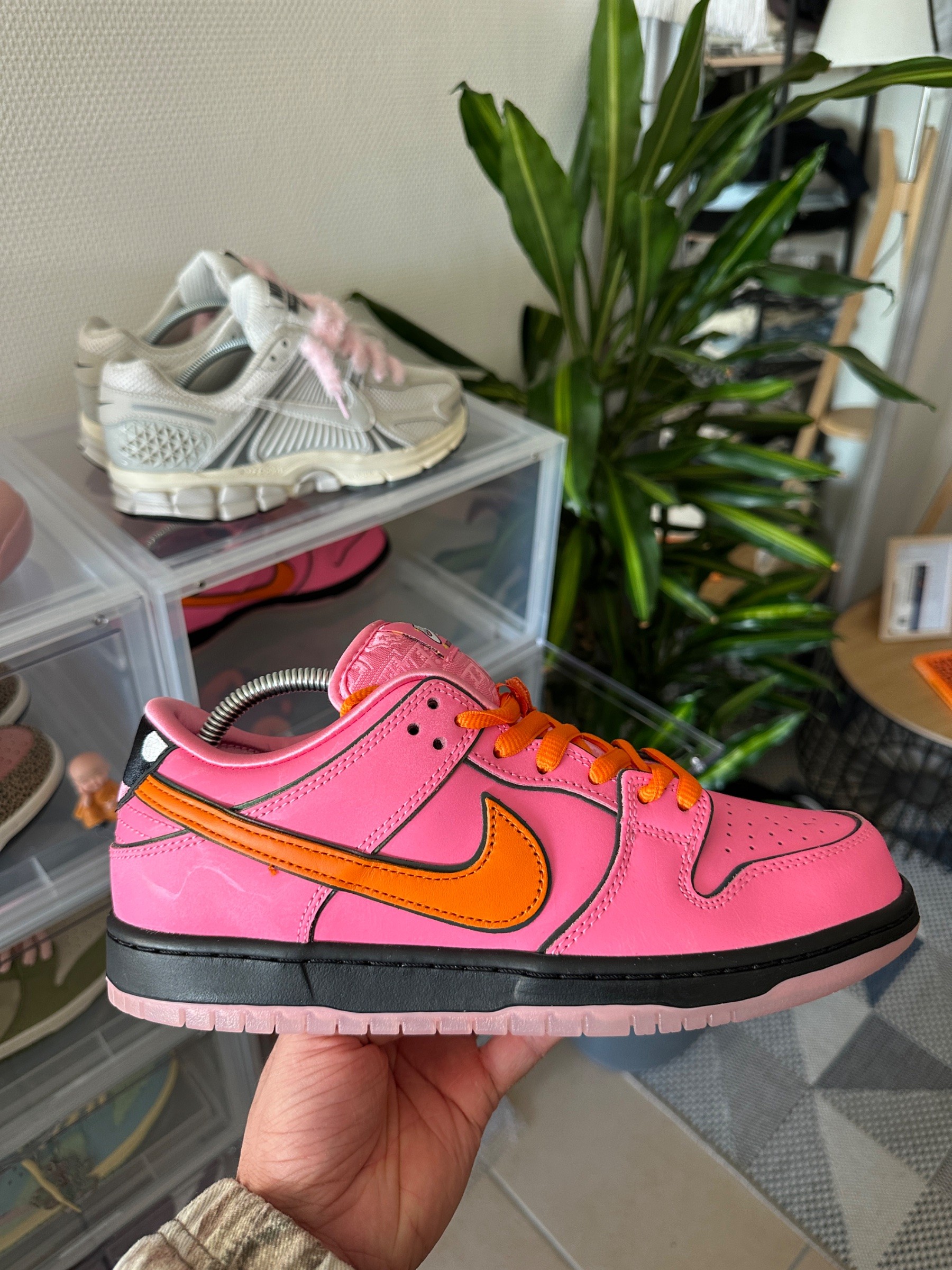 Photo de Nike SB Dunk Low (The Powerpuff Girls - Blossom) Pink/Orange (The Powerpuff Girls - Blossom)