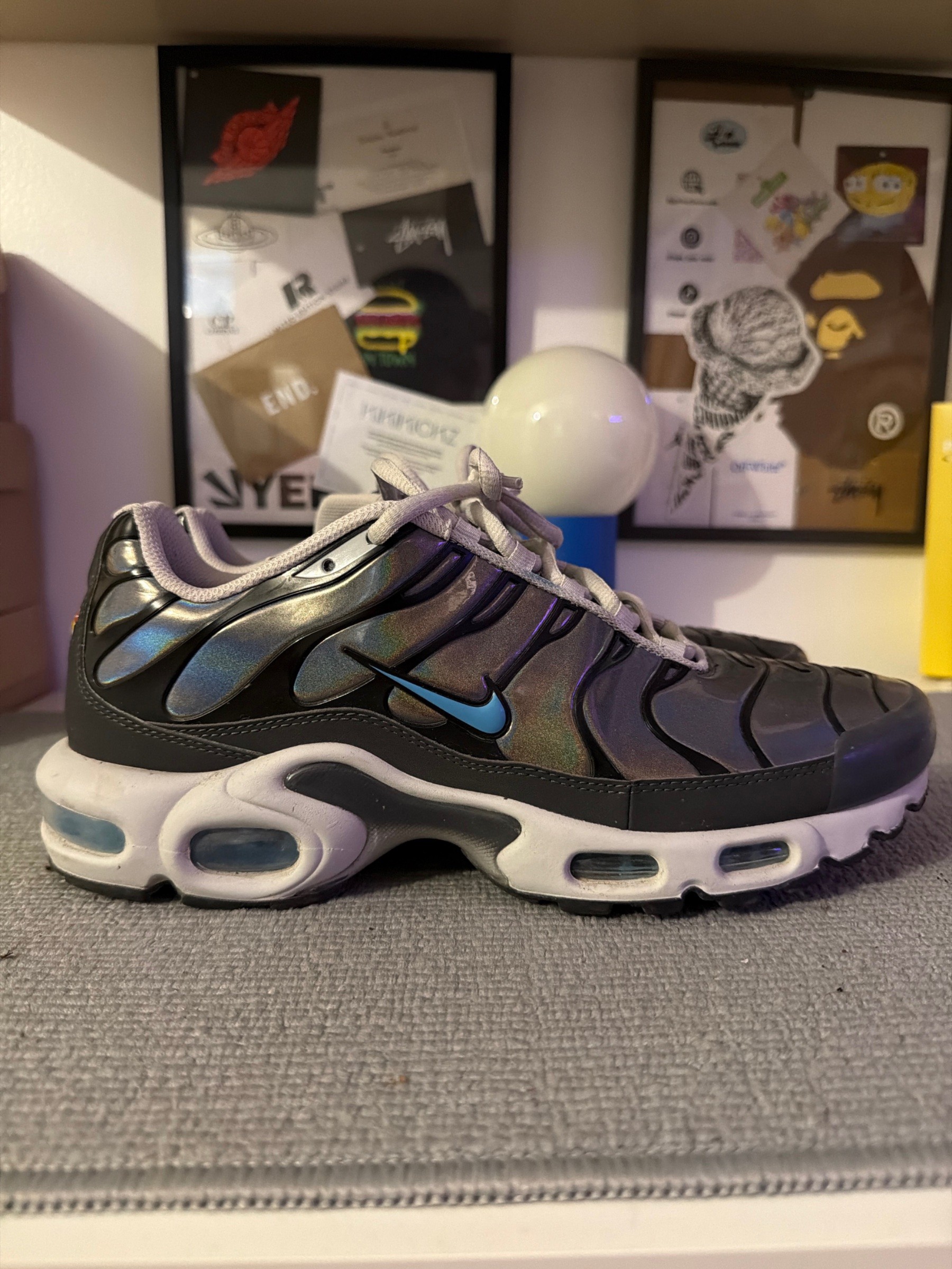 Photo de Nike Air Max Plus Iridescent Black/Black/White