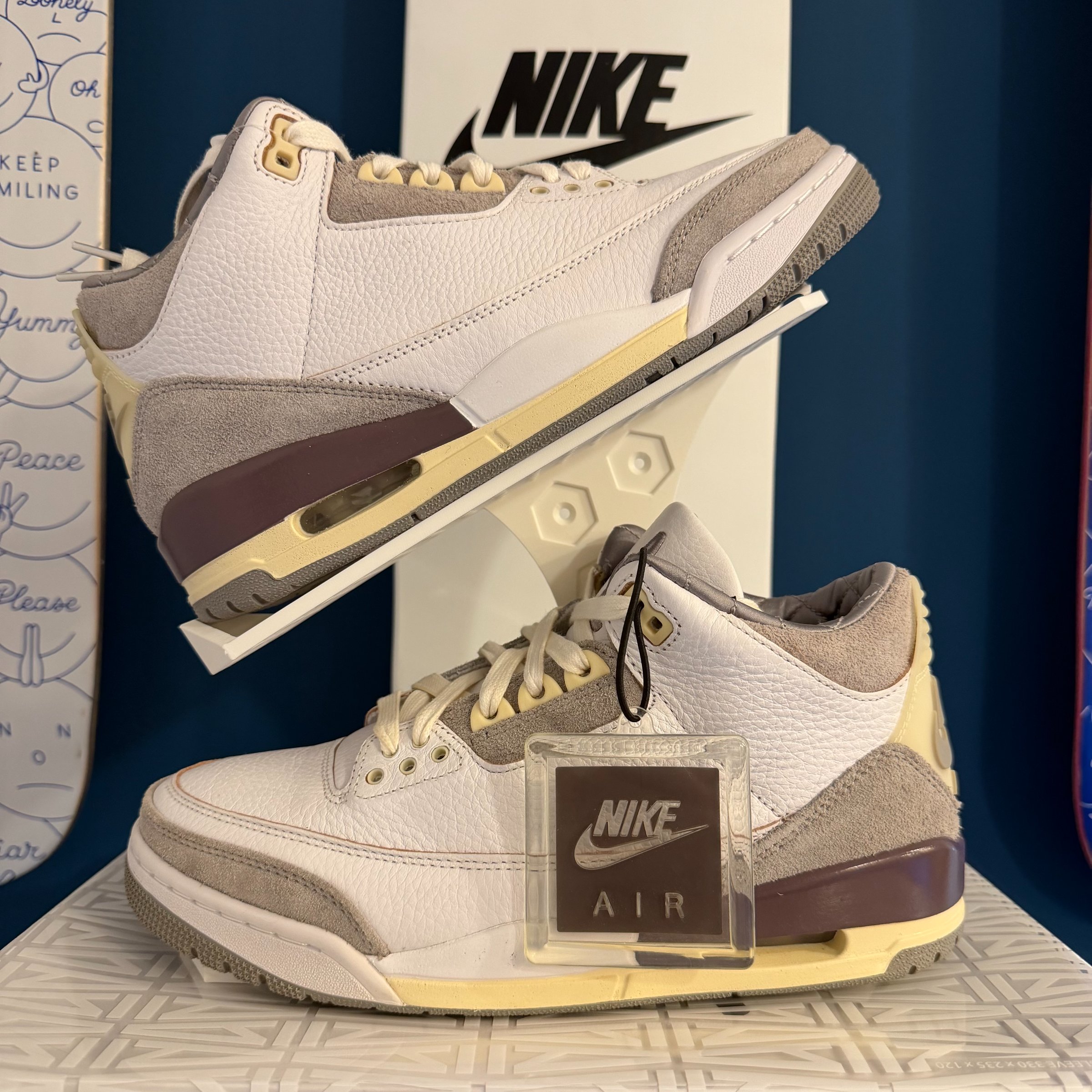 Photo de Air Jordan 3 Retro SP White/White-Medium Grey