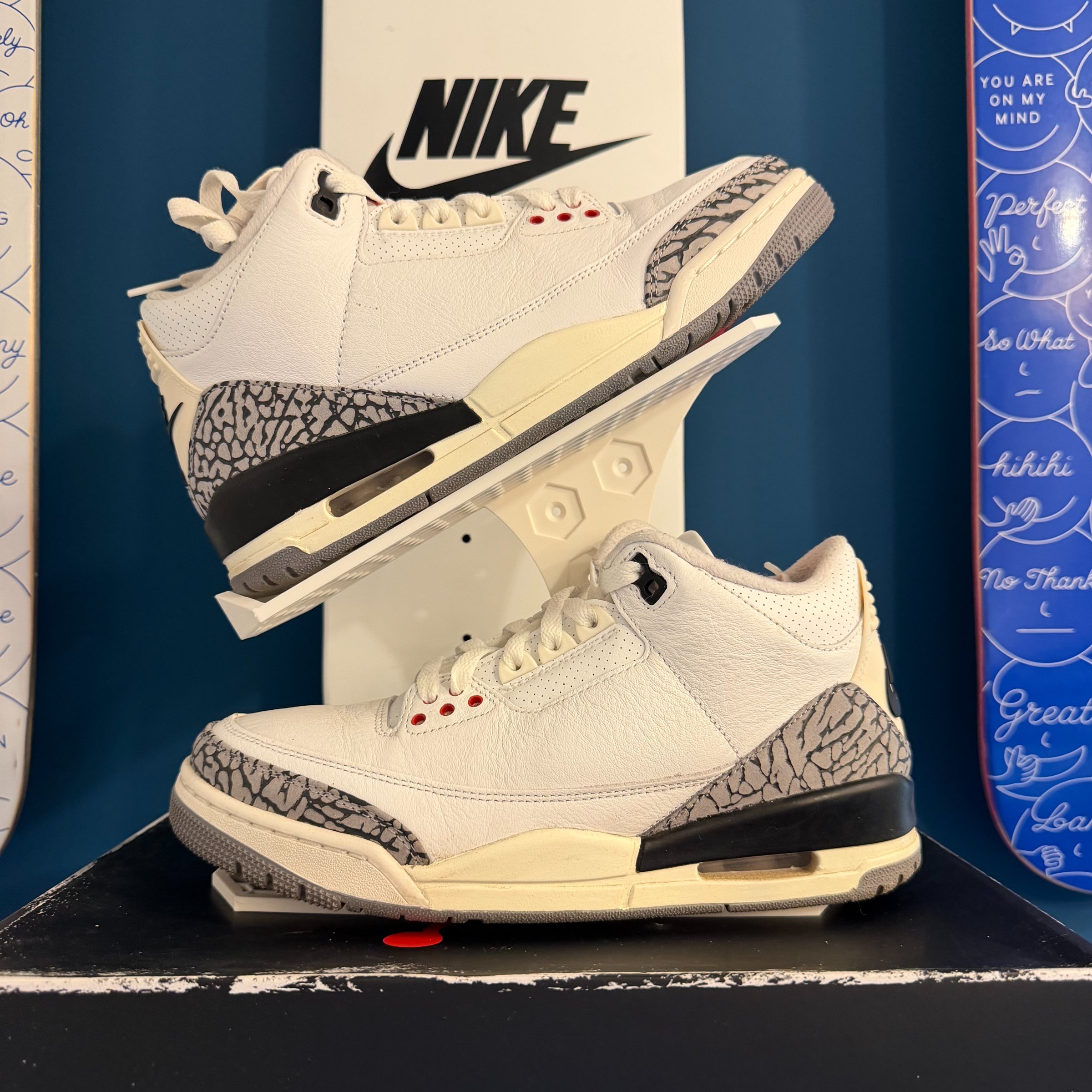 Photo de Jordan 3 Retro White Cement Reimagined
