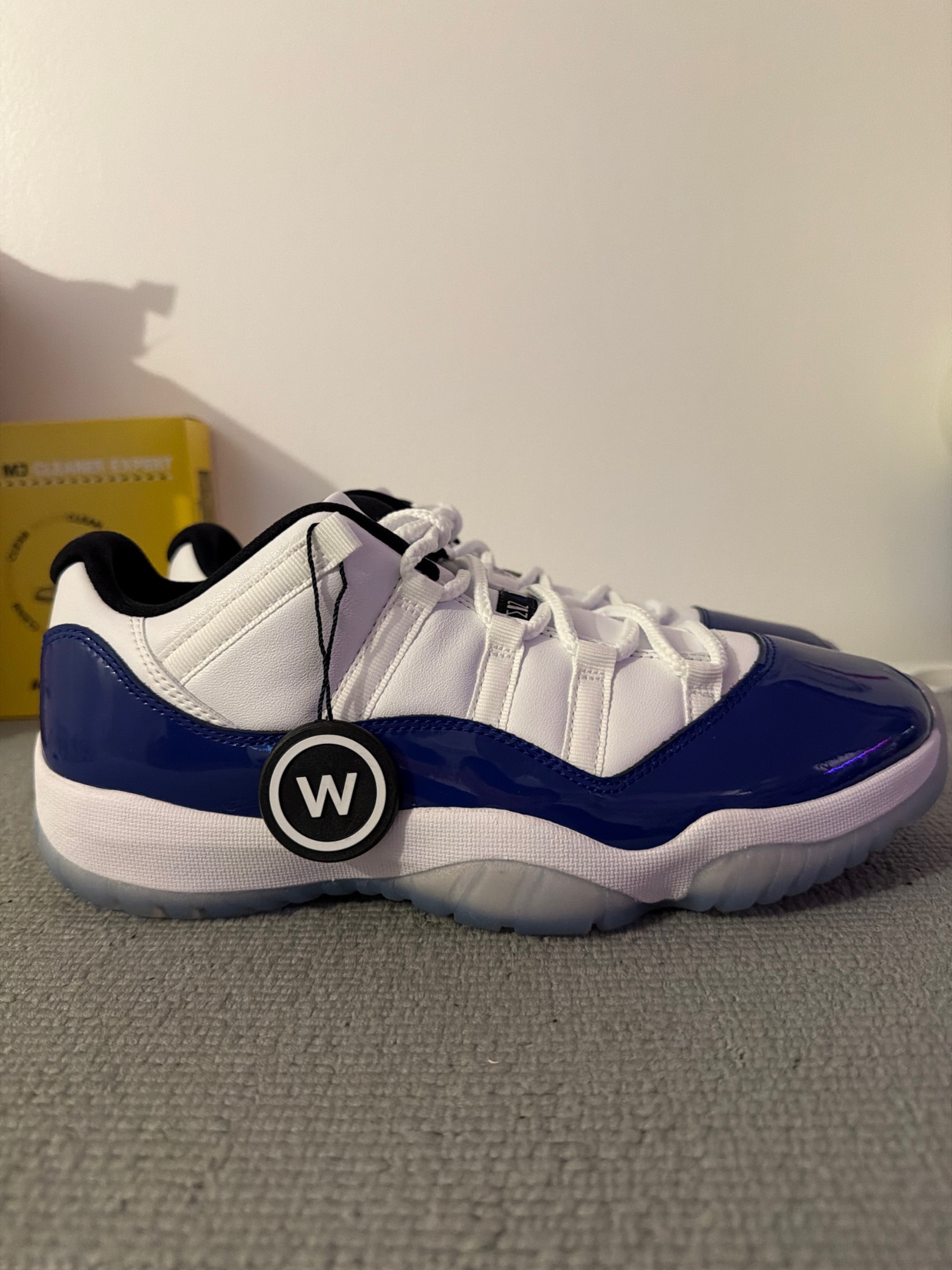 Photo de Jordan 11 Retro Low White Concord White/Black-Concord