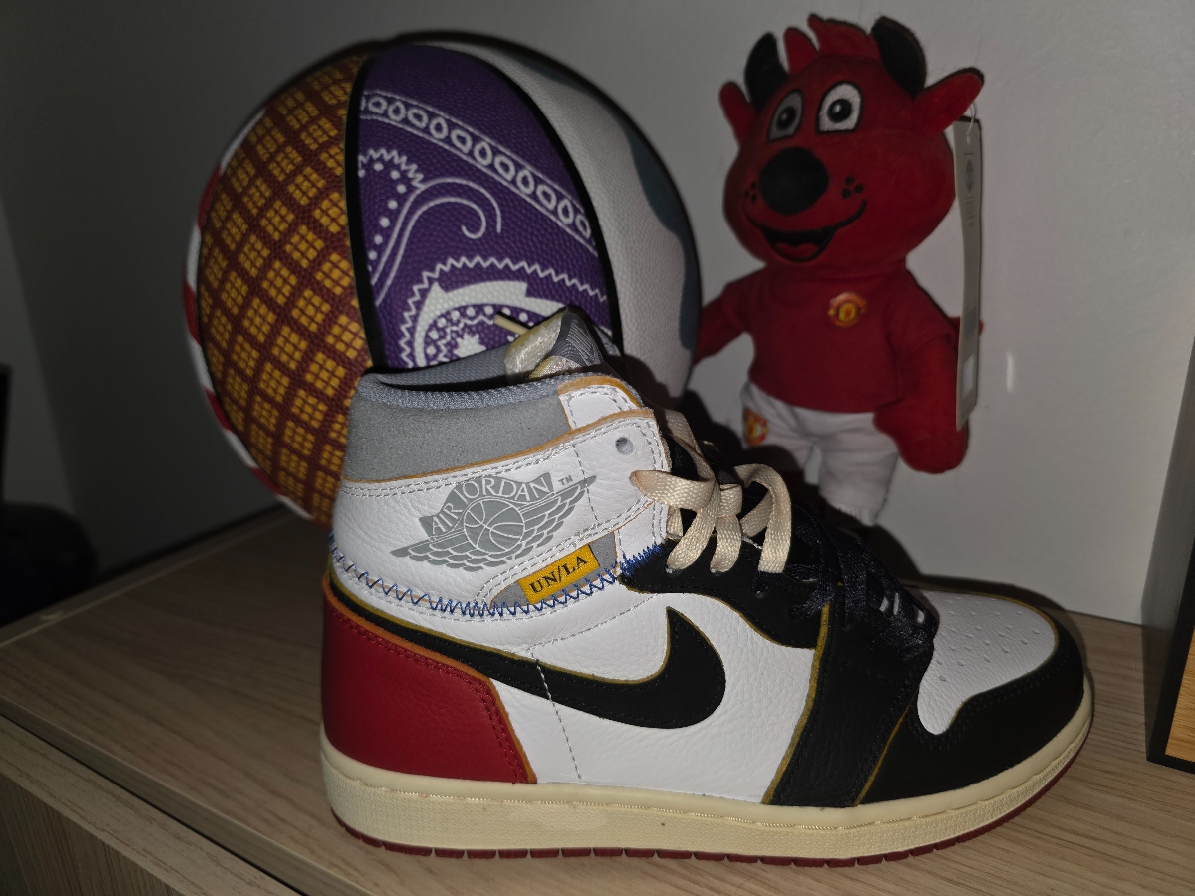 Photo de Jordan 1 Retro High Union Los Angeles Black Toe Union LA Black Toe