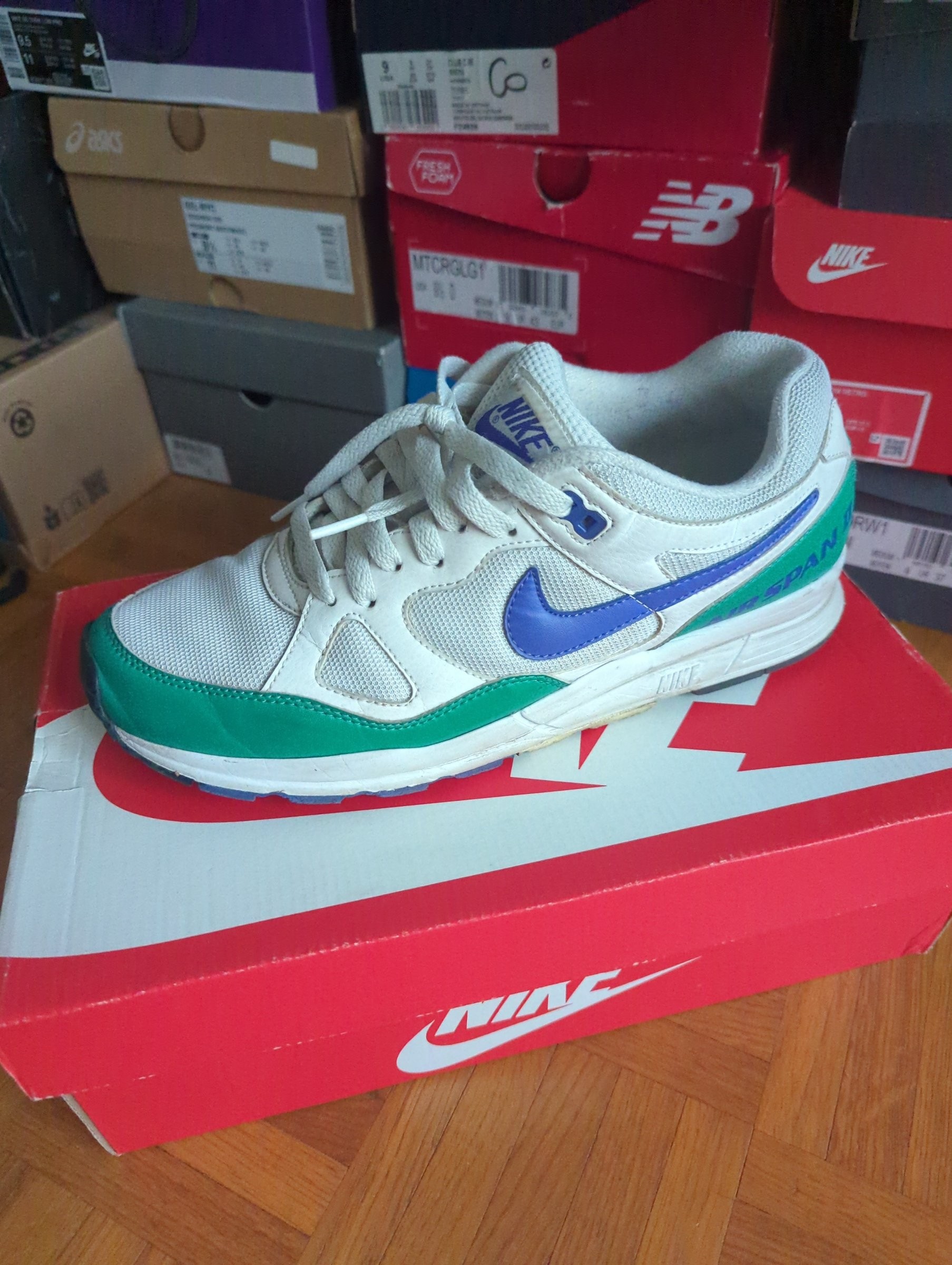 Photo de Nike Air Span II White/Persian Violet-Green