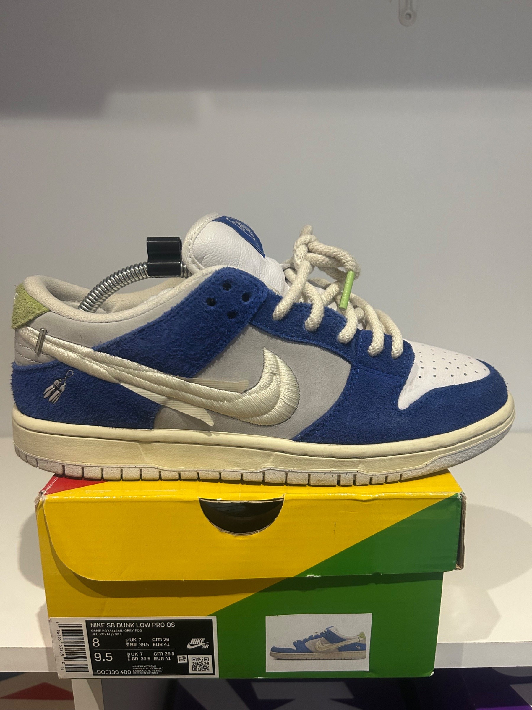 Photo de Nike SB Dunk Low Pro QS Blue/Grey/White (Game Royal Ishod Wair)