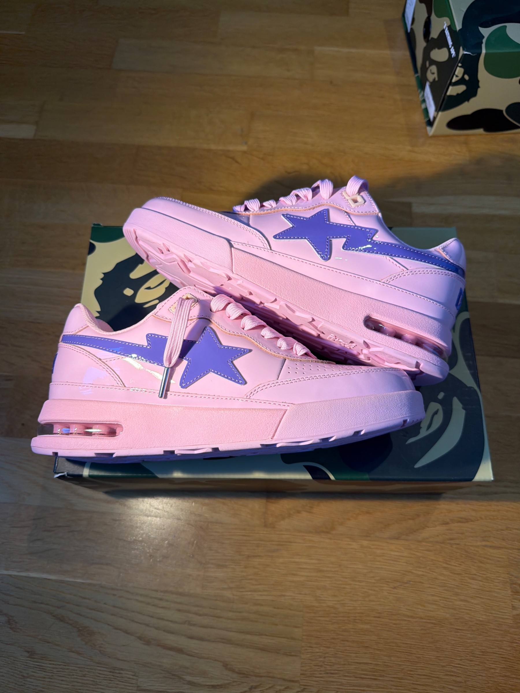 Photo de Bapesta Sk8 Sta Don Toliver Pink/Purple