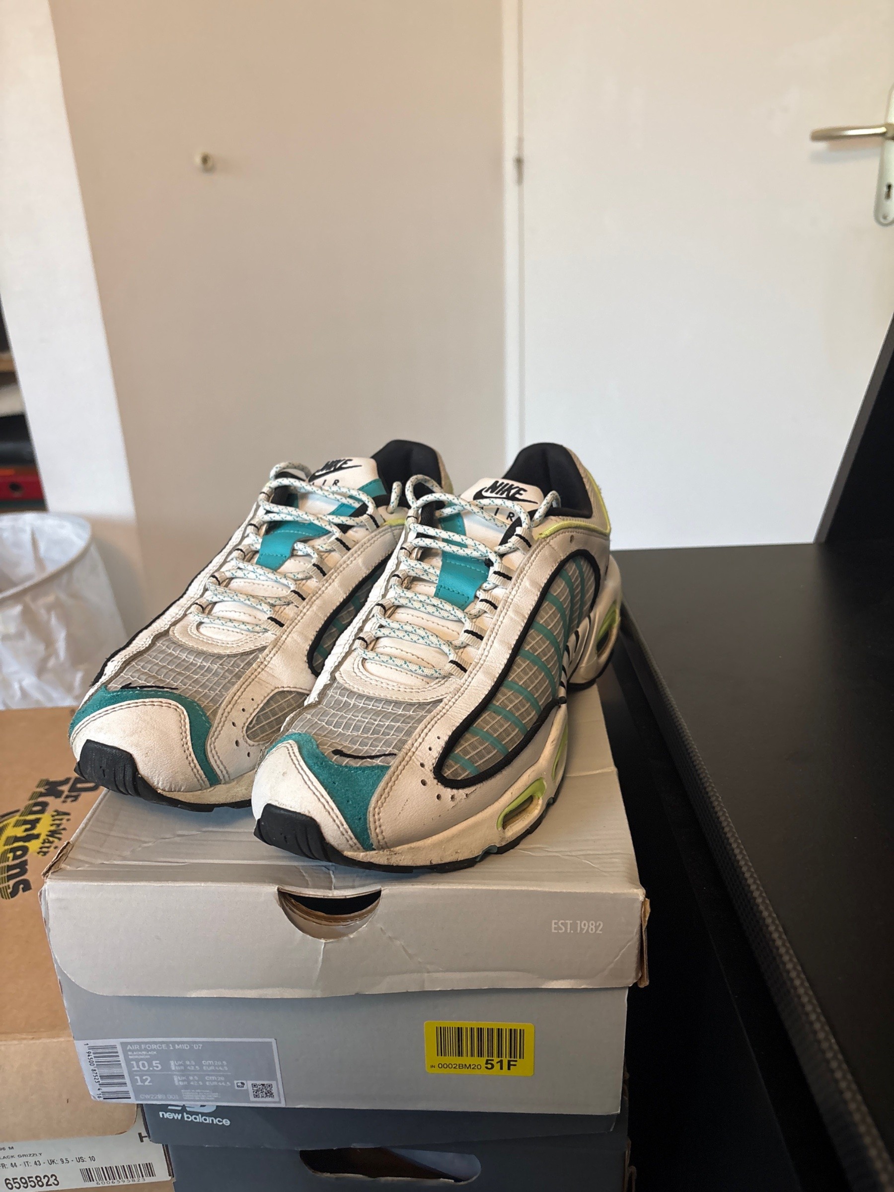 Photo de Nike Air Tailwind IV White/Teal/Volt