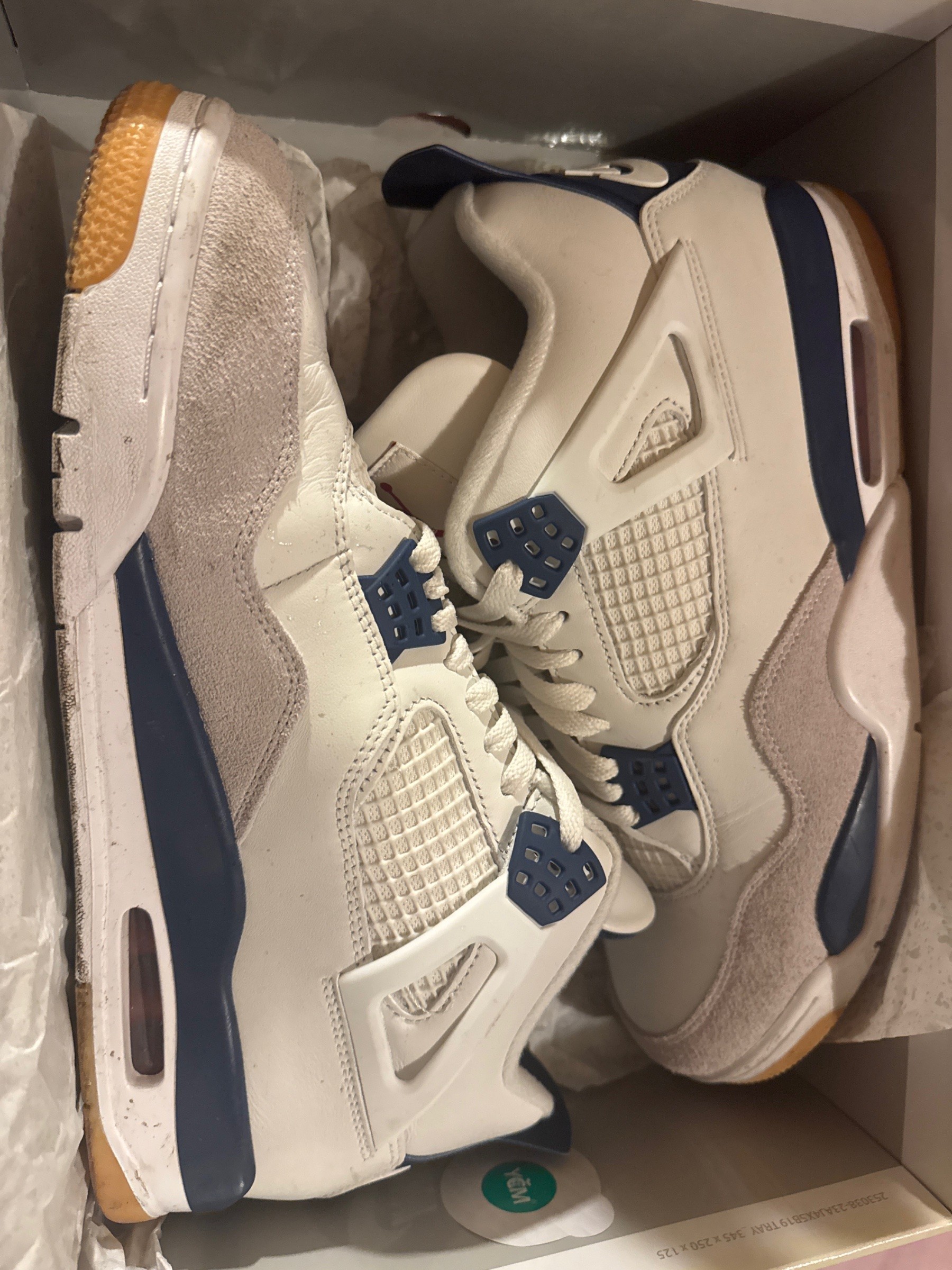 Photo de Jordan 4 Retro SB Navy
