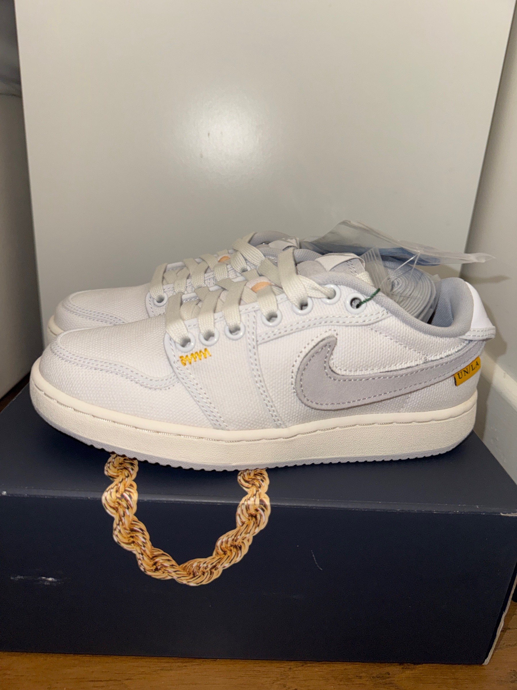 Photo de Air Jordan Ko 1 Low SP White/Neutral Grey-Sail
