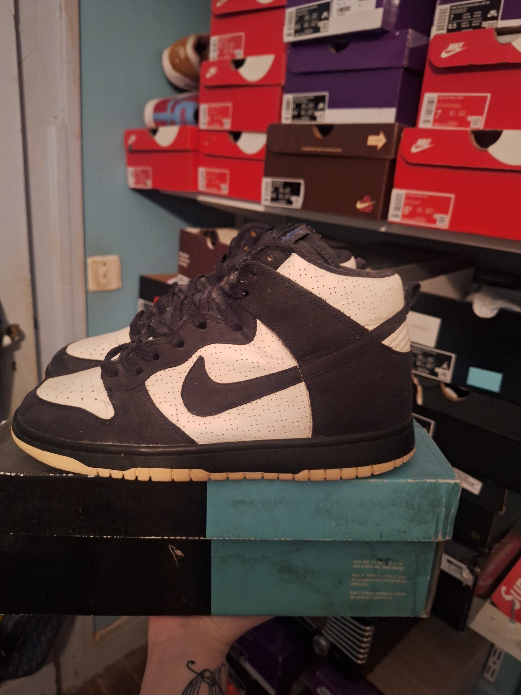 Photo de Nike Dunk High panda Black/White (Panda)
