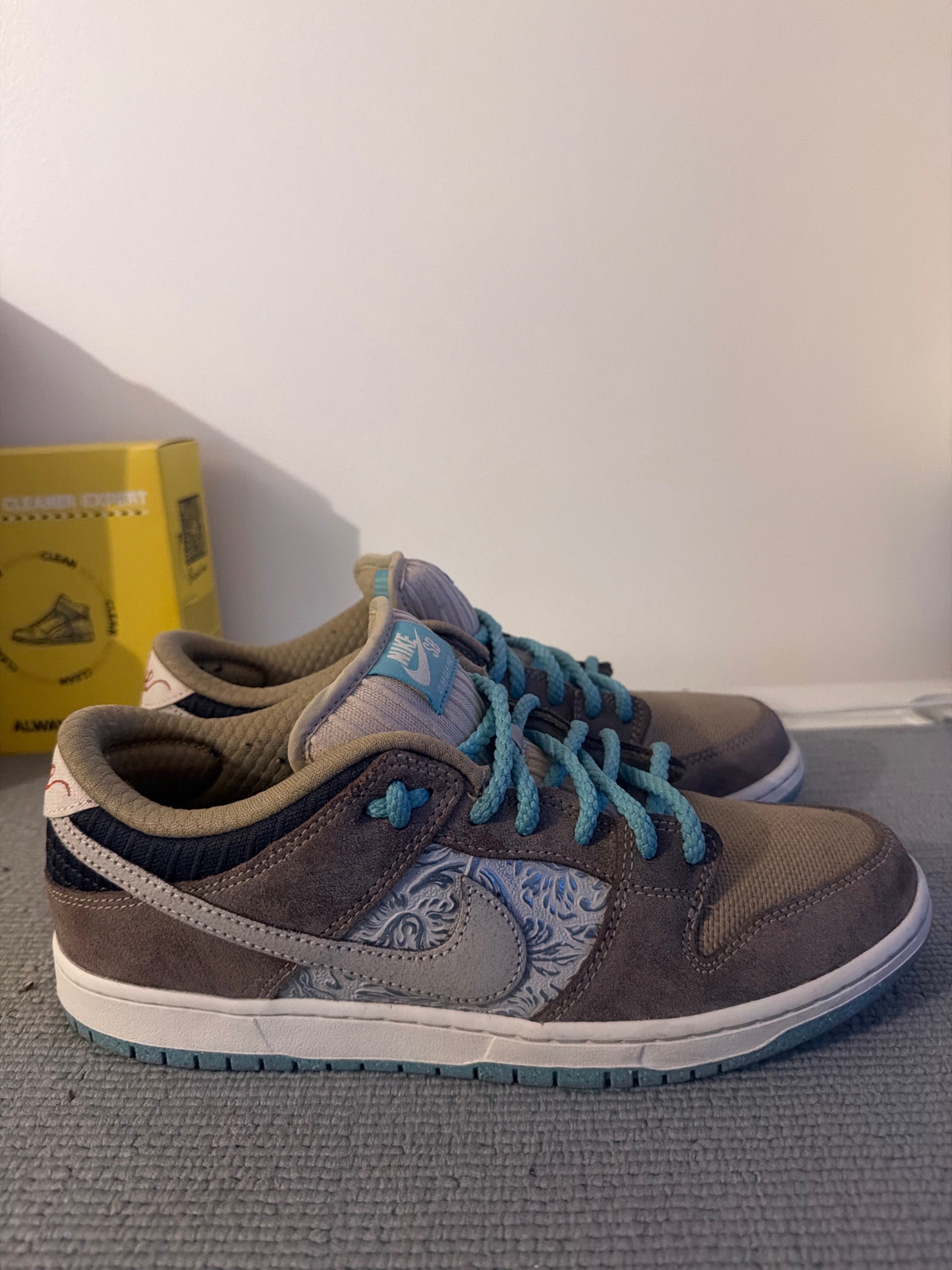 Photo de Nike SB Dunk Low Big Money Savings Baroque Brown/Summit White-Sanddrift-Dark Smoke Grey-Paradise Aqua