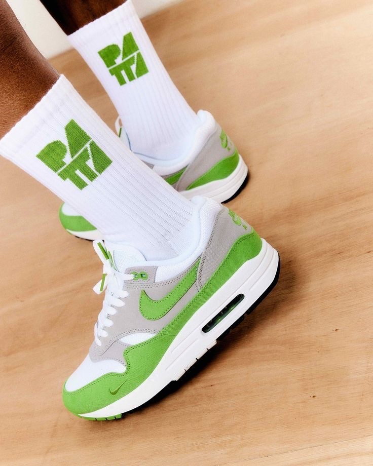 Photo de Nike Air Max 1 Patta Green/White/Grey