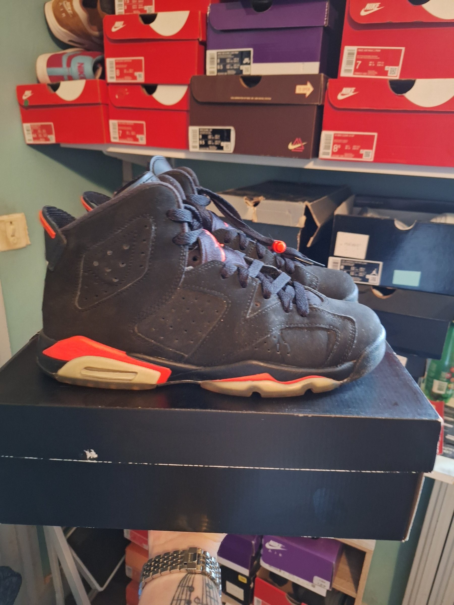 Photo de Air Jordan 6 Retro BG infrared Black/Infrared 23