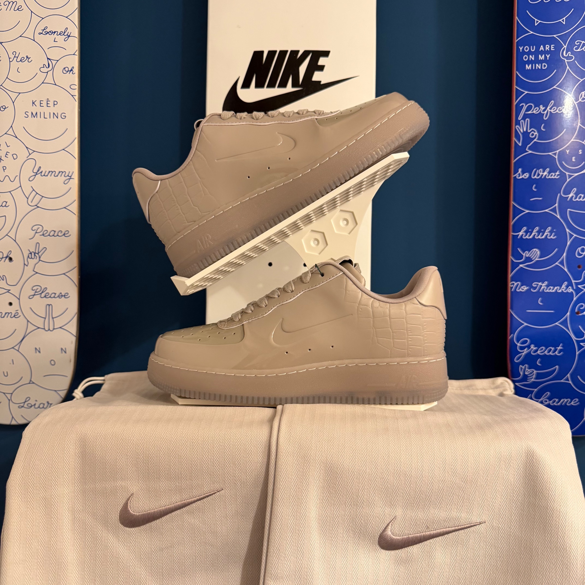 Photo de Nike Air Force 1 MIT SP1 College Grey/College Grey
