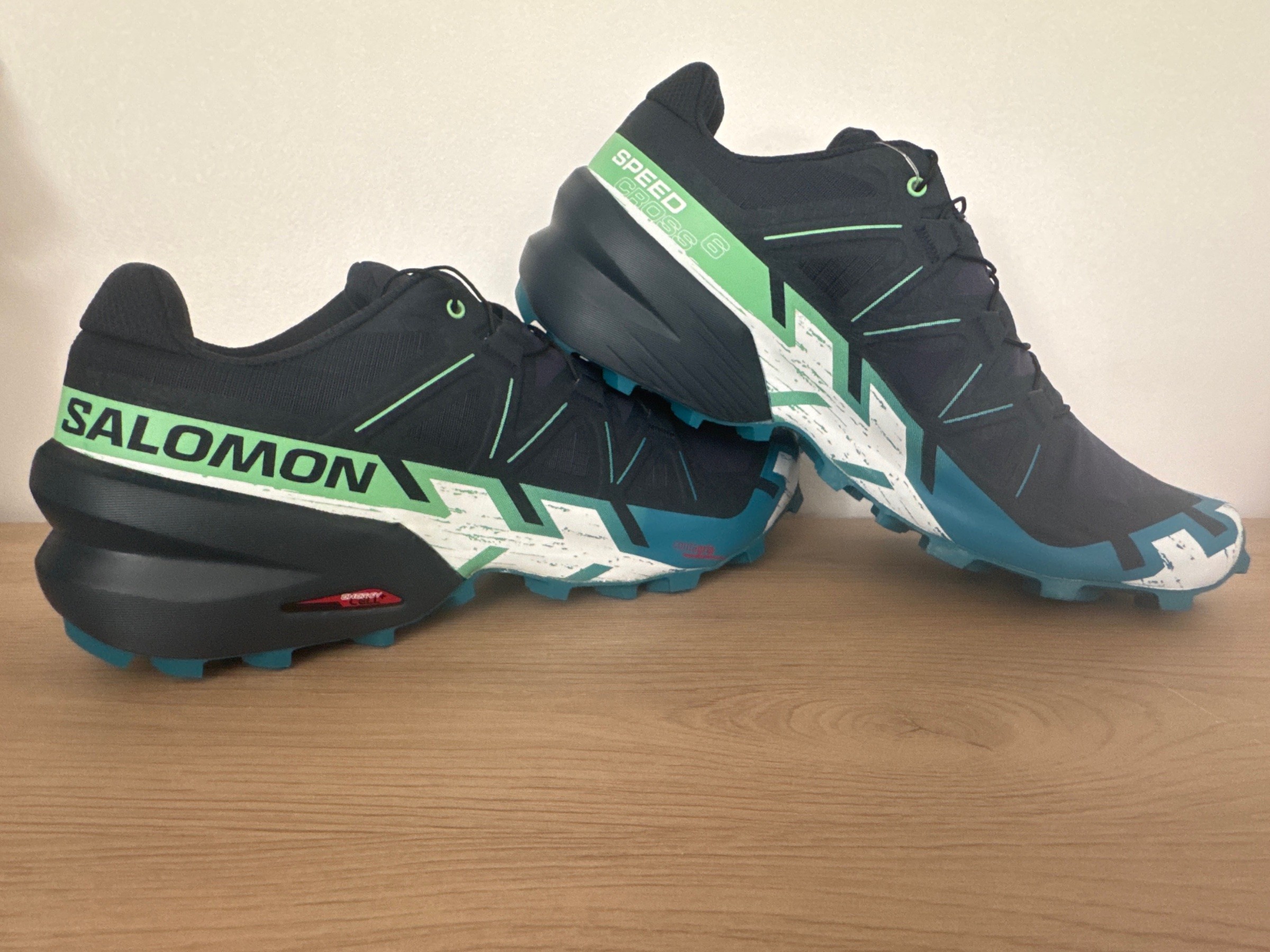 Photo de Salomon Speedcross 6 Black/Green/Blue