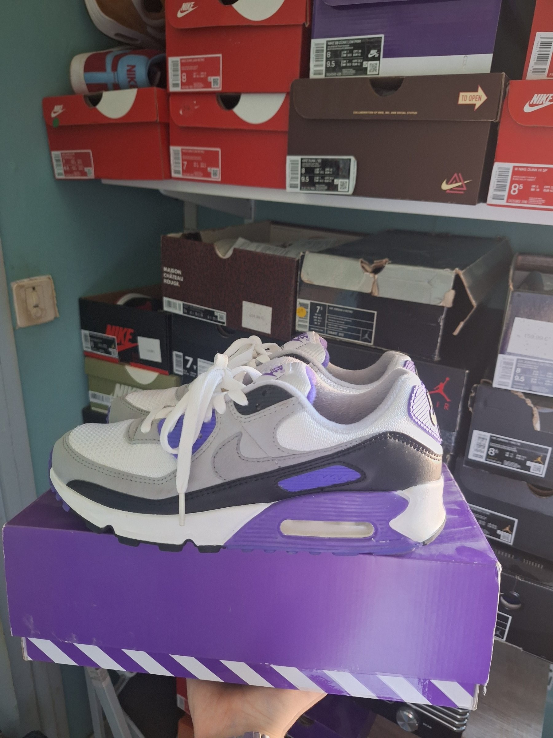 Photo de Nike Air Max 90 purple White/Grey/Purple