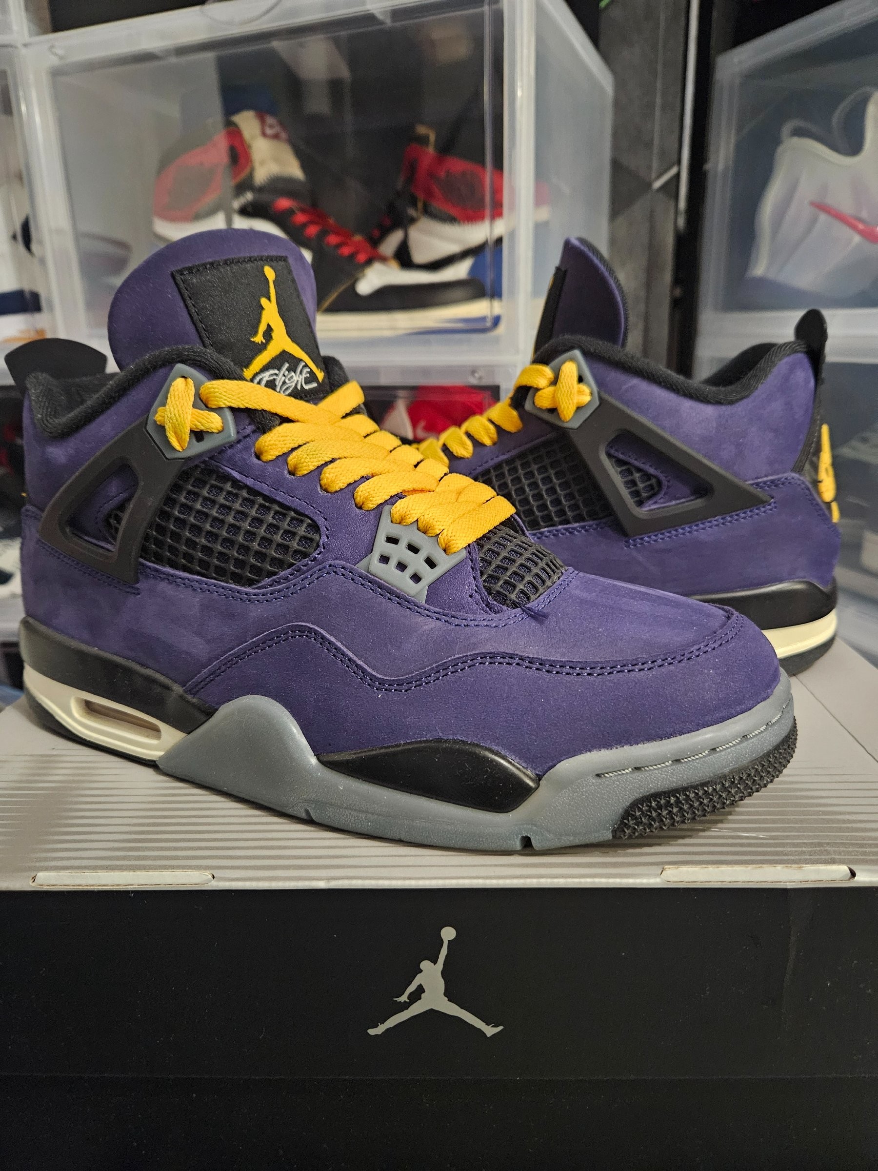 Photo de Jordan 4 Retro Lakers
